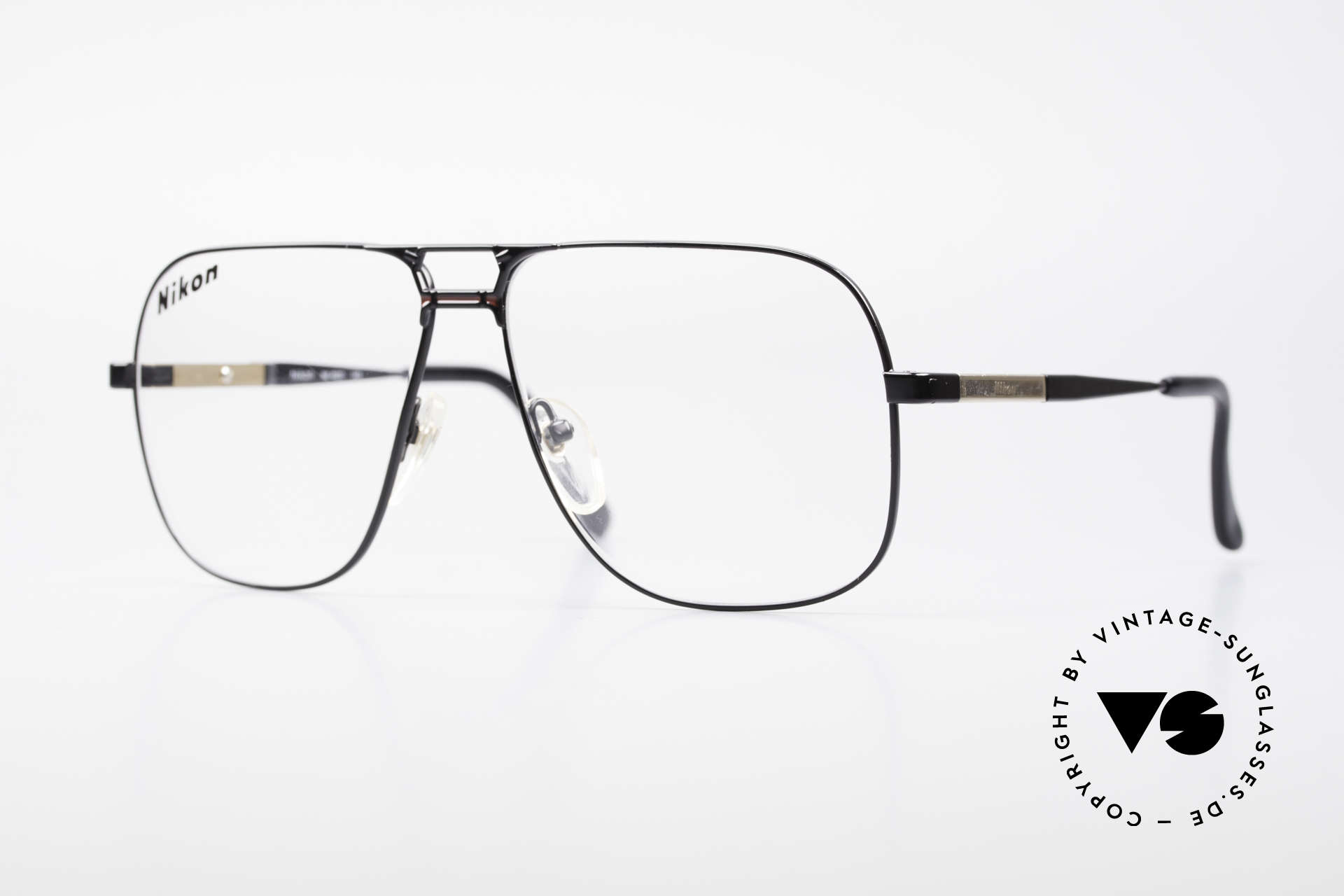 Glasses Nikon NK4520 80's XXL Vintage Men's Frame