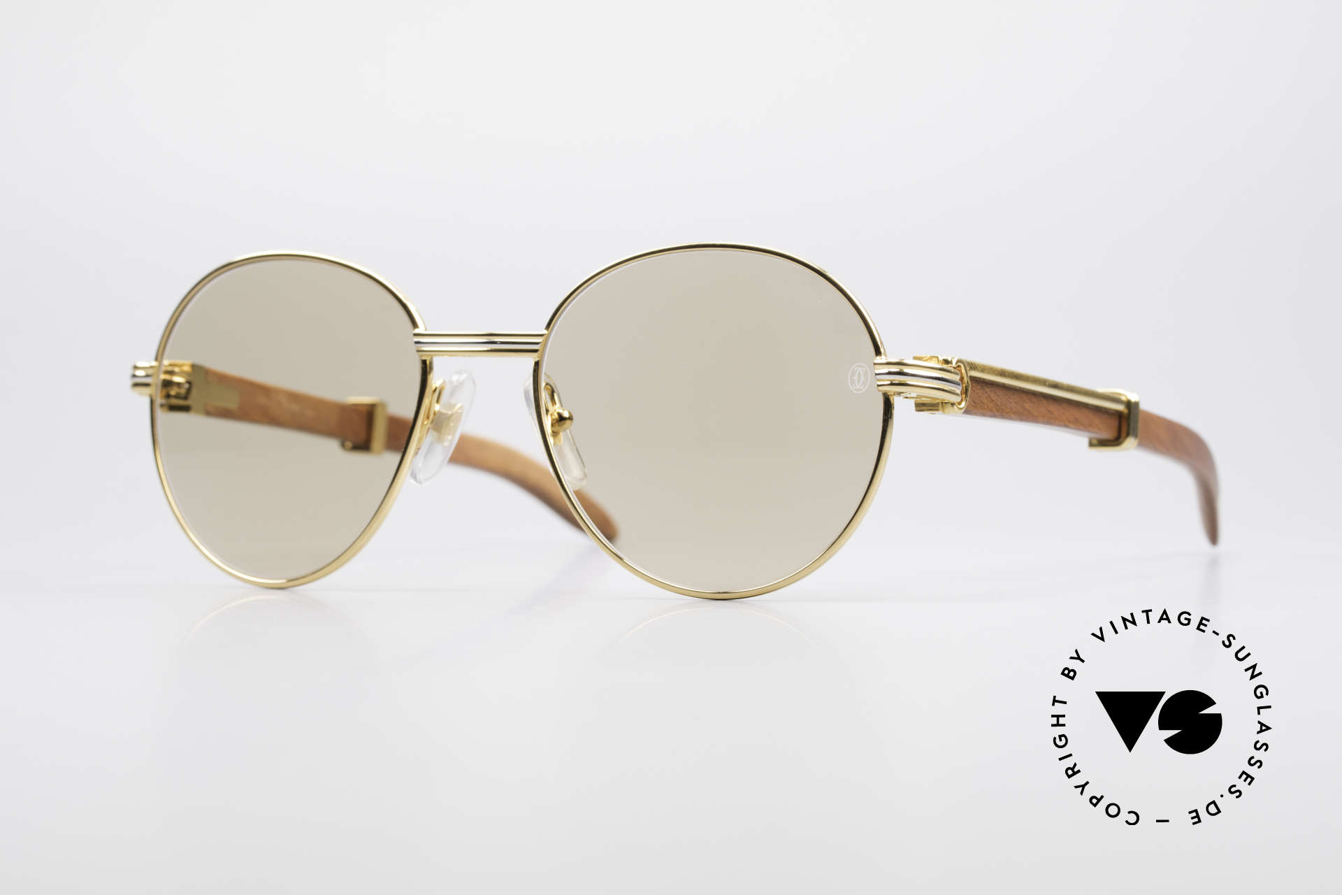 Sunglasses Cartier Bagatelle Bubinga 