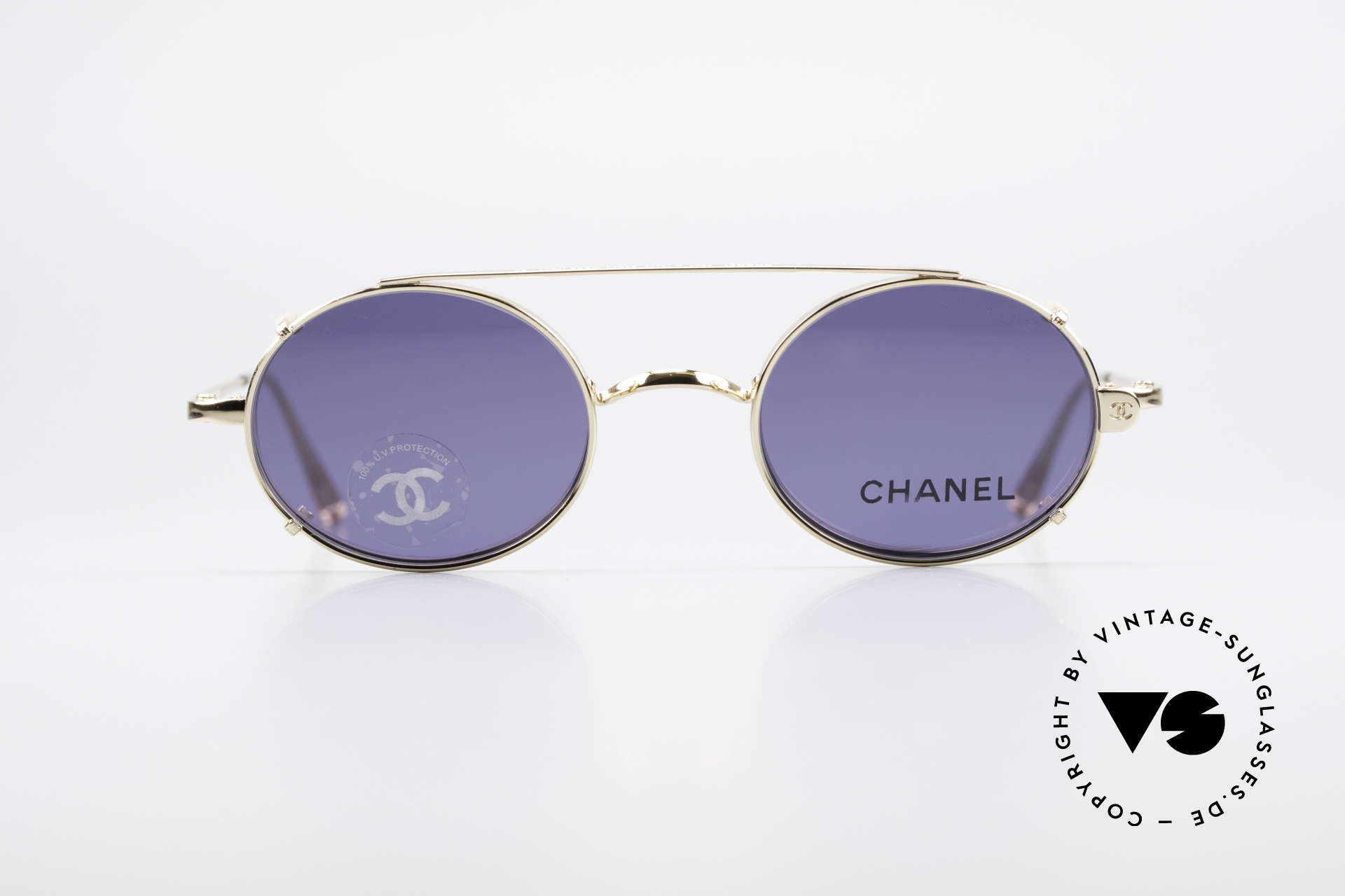 clip on sunglasses chanel
