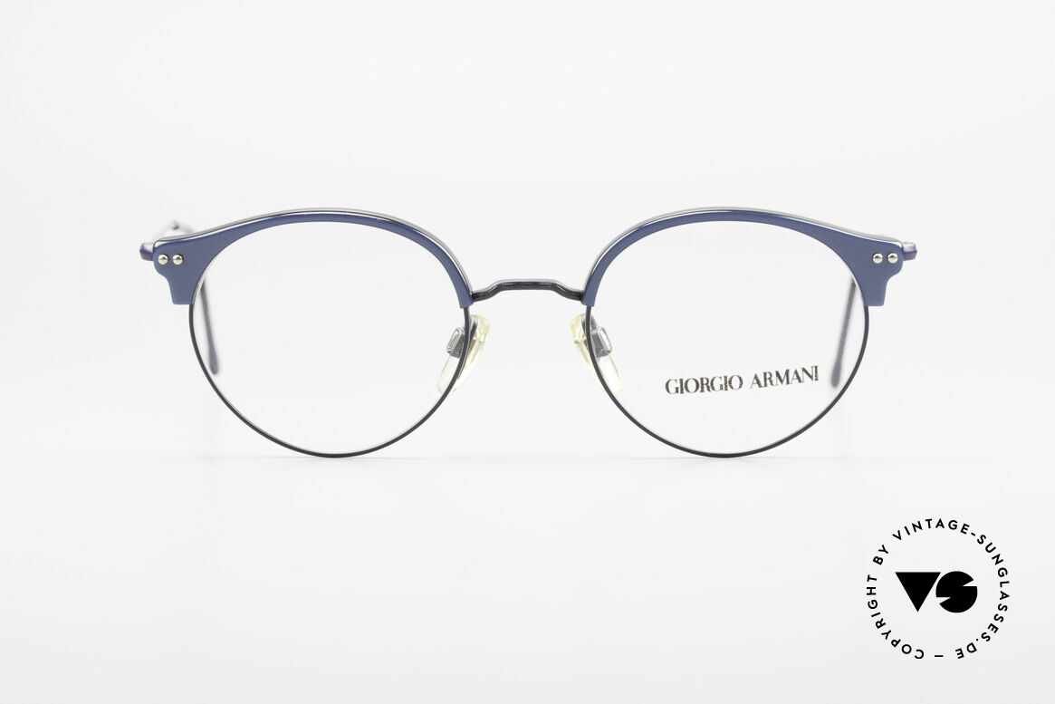 Giorgio Armani 377 90's Panto Style Eyeglasses, a real classic: famous 'panto'-design (simply elegant), Made for Men and Women