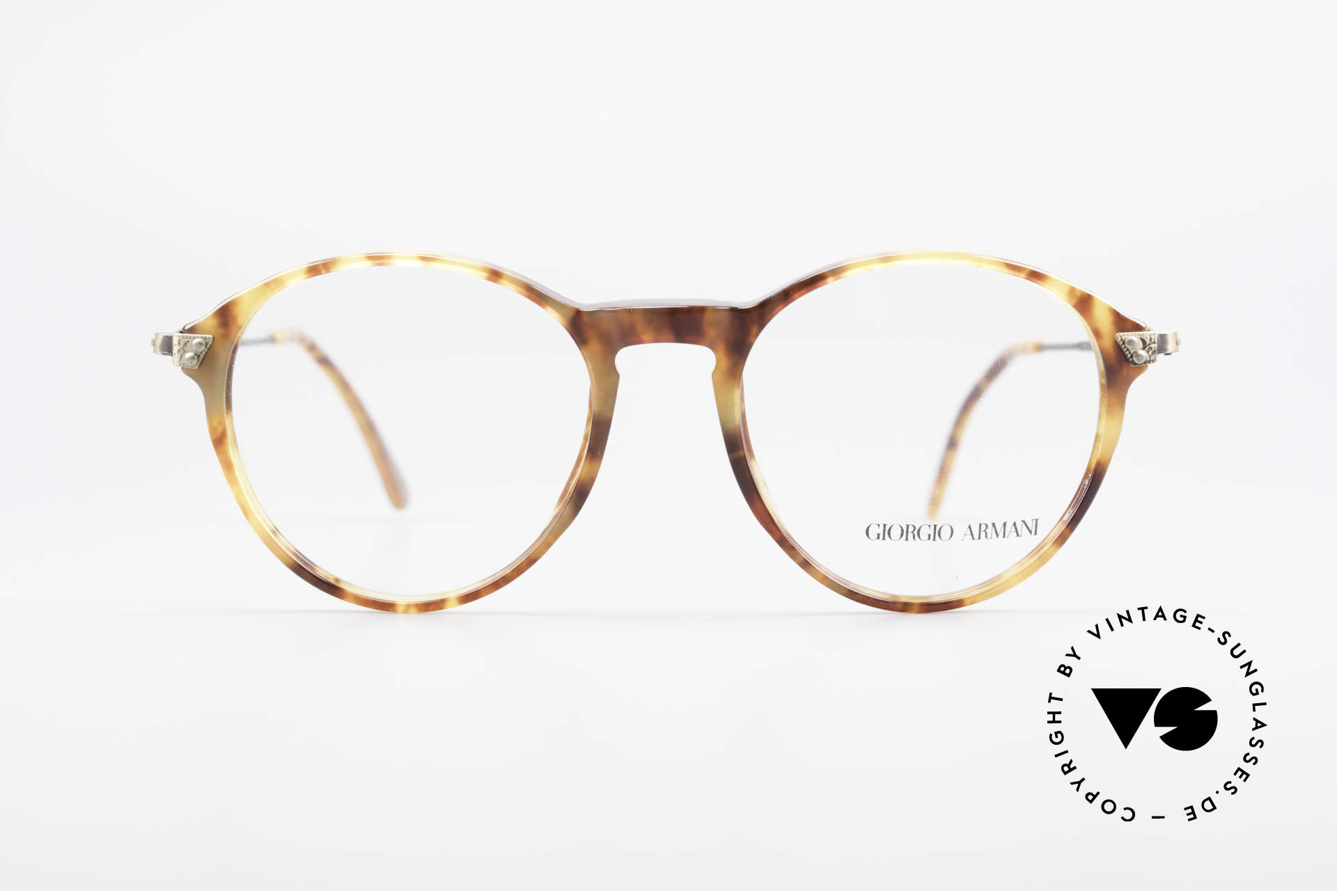 Glasses Giorgio Armani 329 Small 90's Panto Eyeglasses