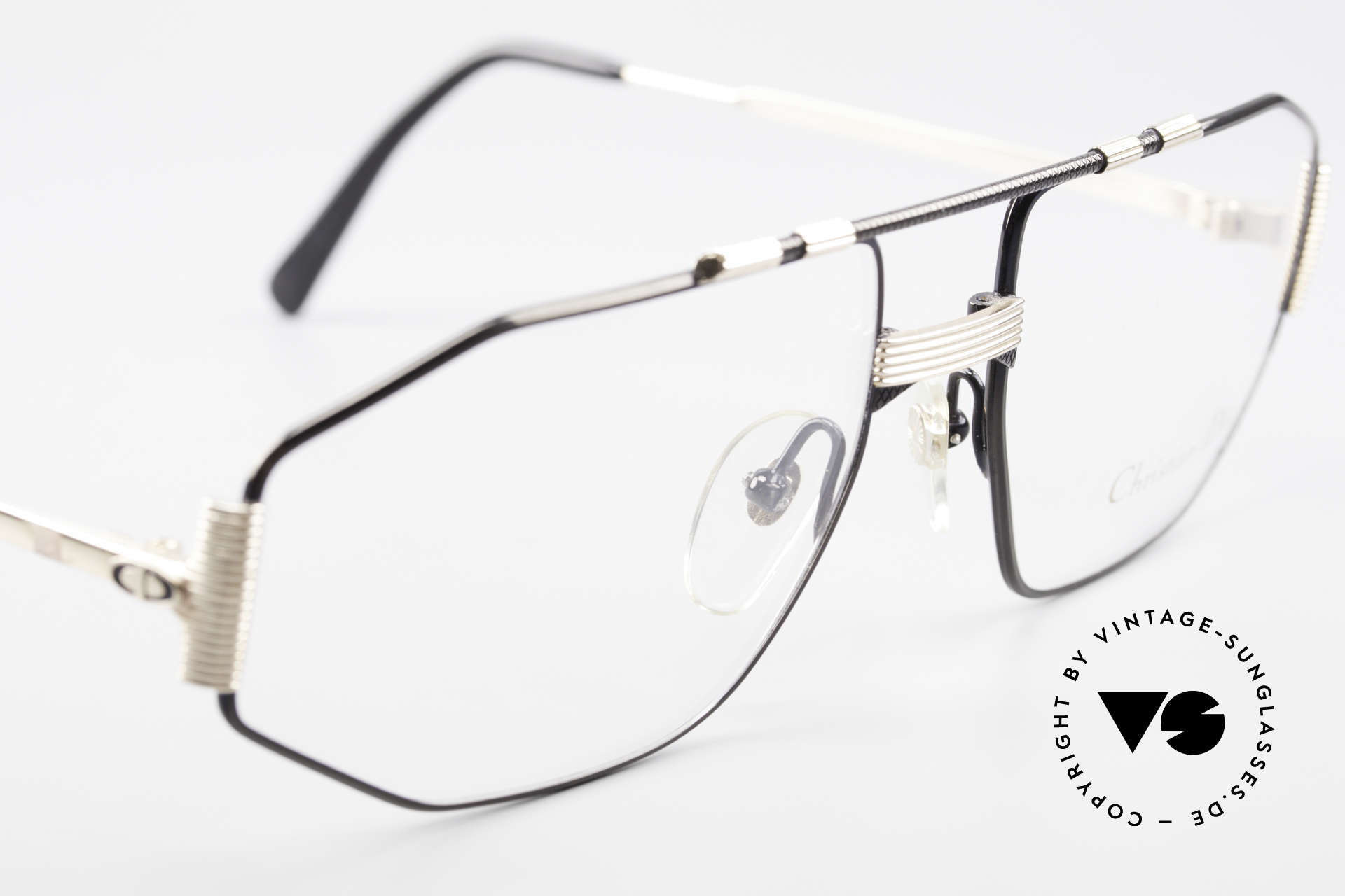 Glasses Christian Dior 2516 80's Gold Plated Vintage Frame