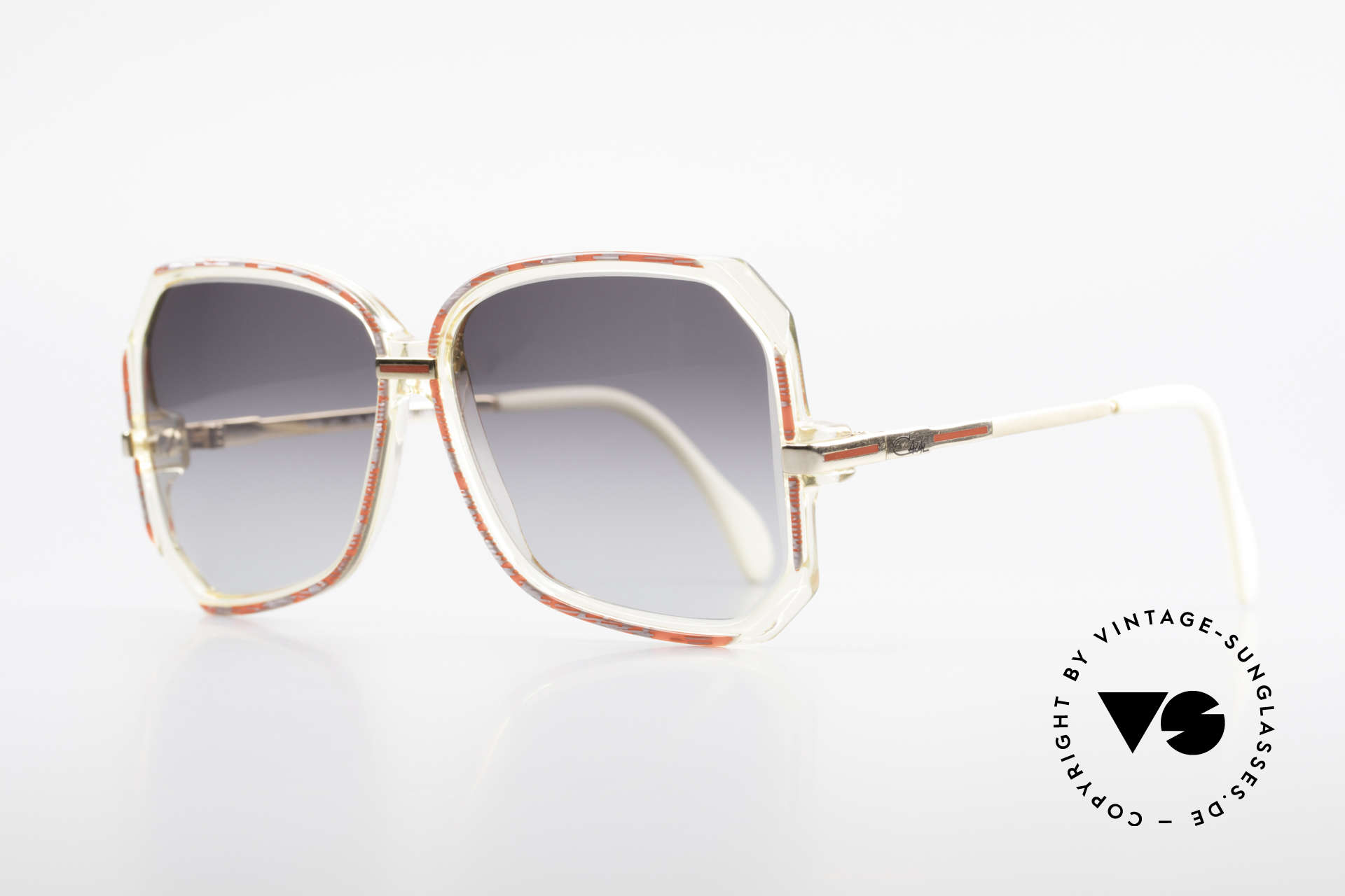 Cazal 167 West Germany 80's Shades, ingenious wearing properties and frame stability, Made for Women