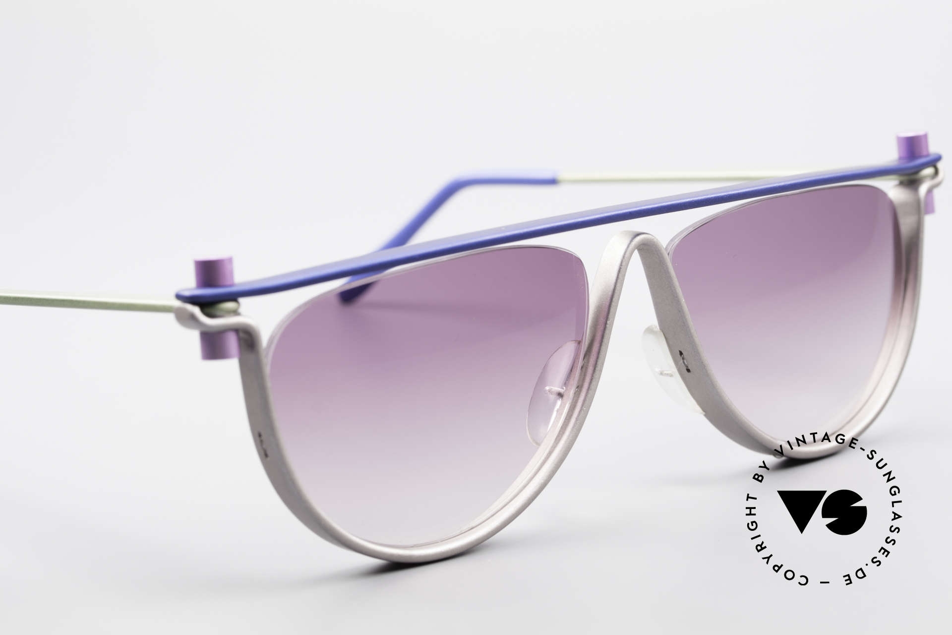 ProDesign No5 With Earring Barrette Bracelet, ultra RARE designer sunglasses from the mid 1990's, Made for Women