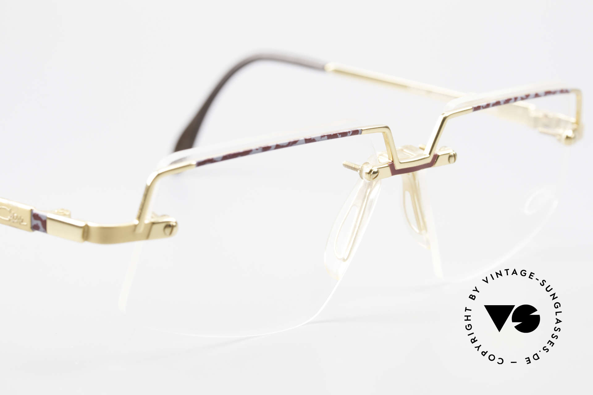 Glasses Cazal 742 Vintage Cazal Frame Rimless