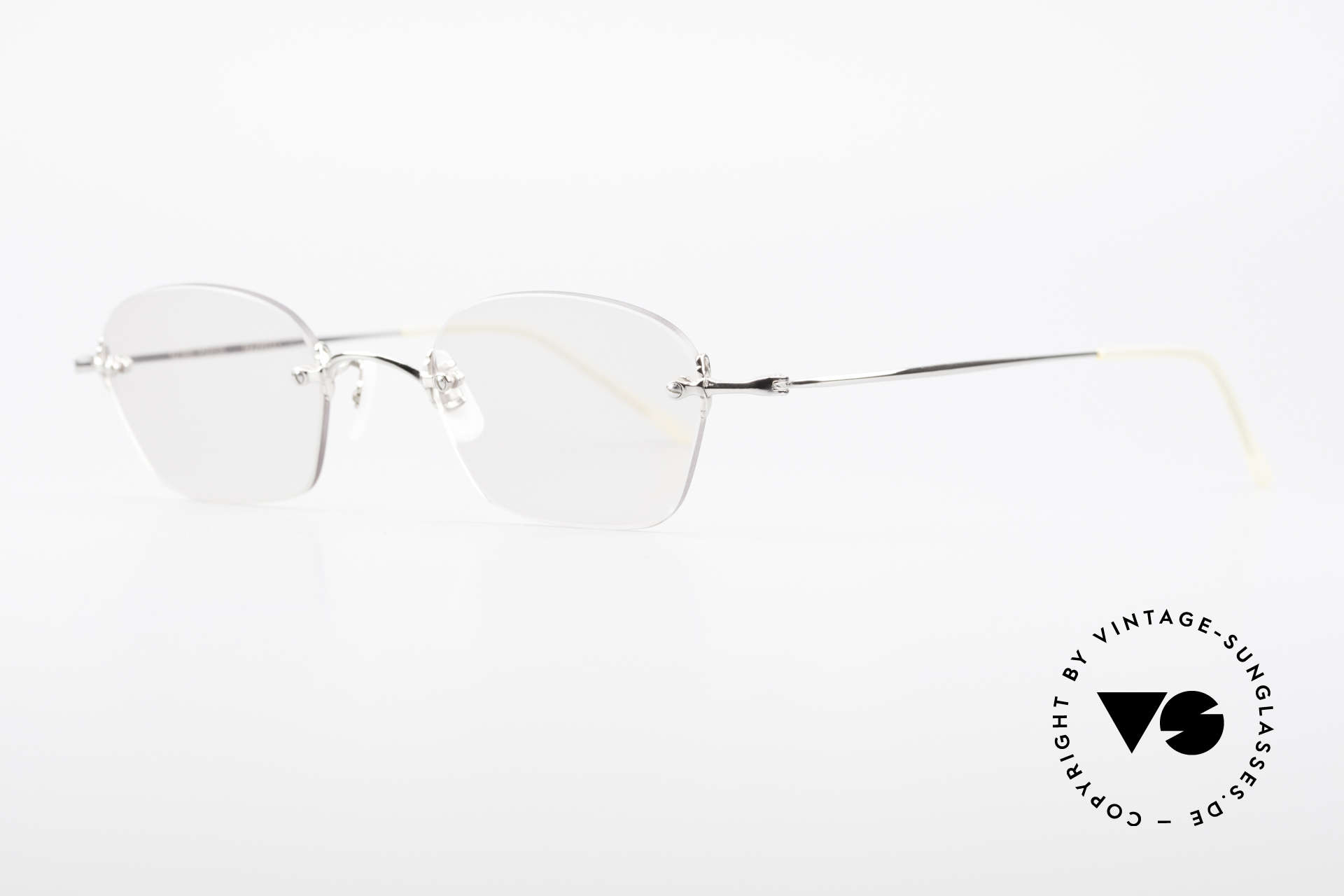 Glasses Oliver Peoples OP593 Rimless Designer Glasses 90's