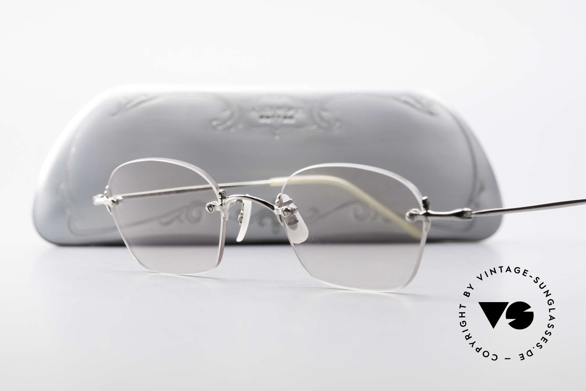 Glasses Oliver Peoples OP593 Rimless Designer Glasses 90's
