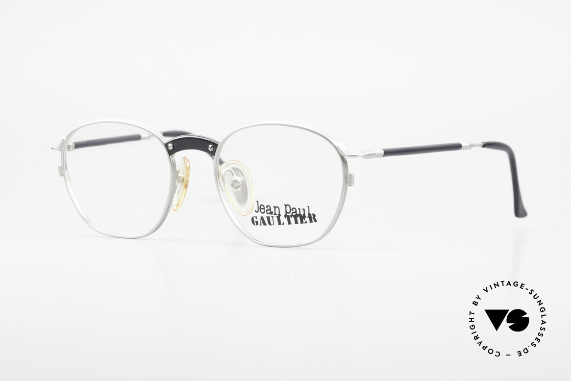 Jean Paul Gaultier 55-1271 Rare JPG Vintage Eyeglasses, vintage designer eyeglasses by Jean Paul GAULTIER, Made for Men and Women