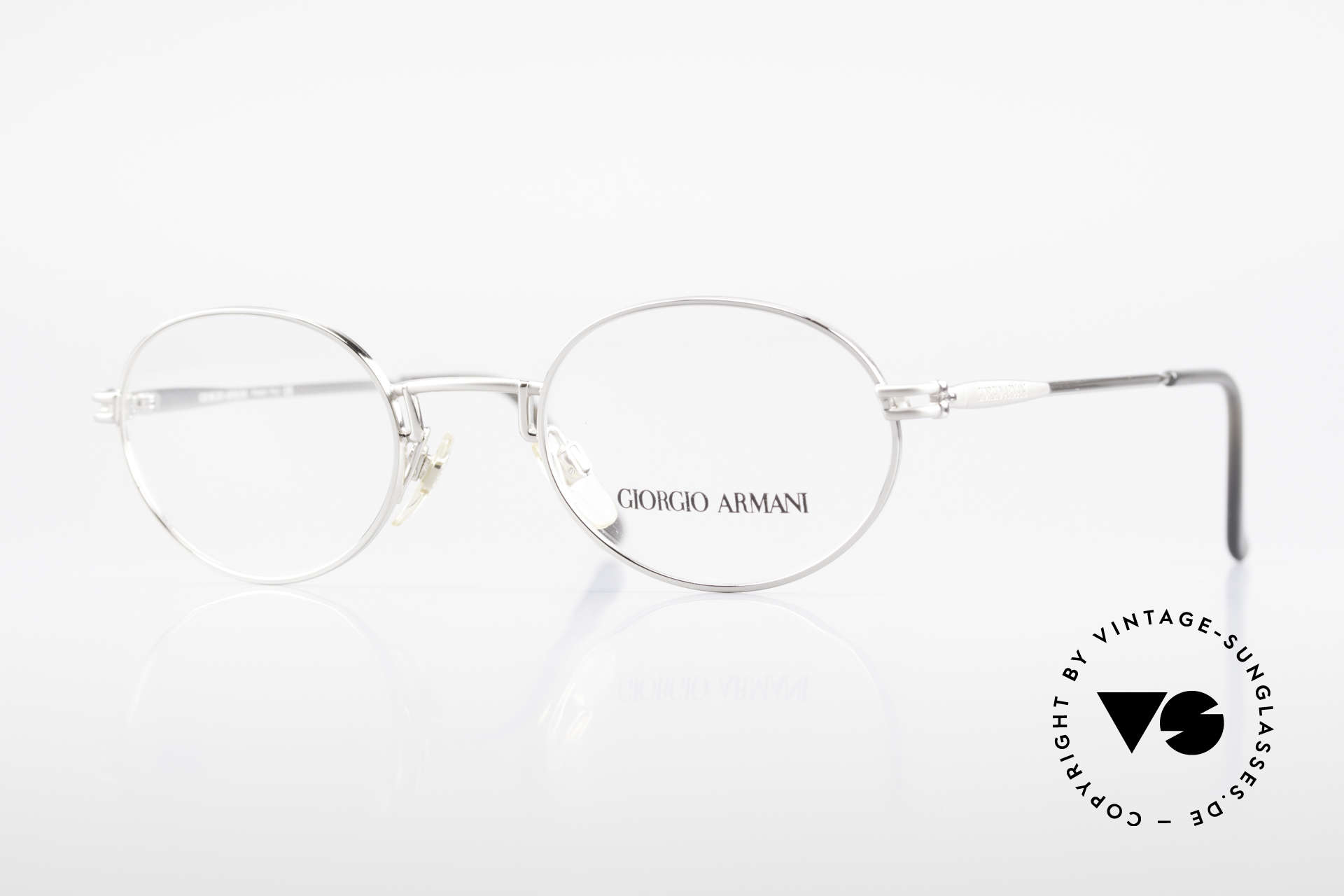 Glasses Giorgio Armani 244 Oval Vintage Frame No Retro