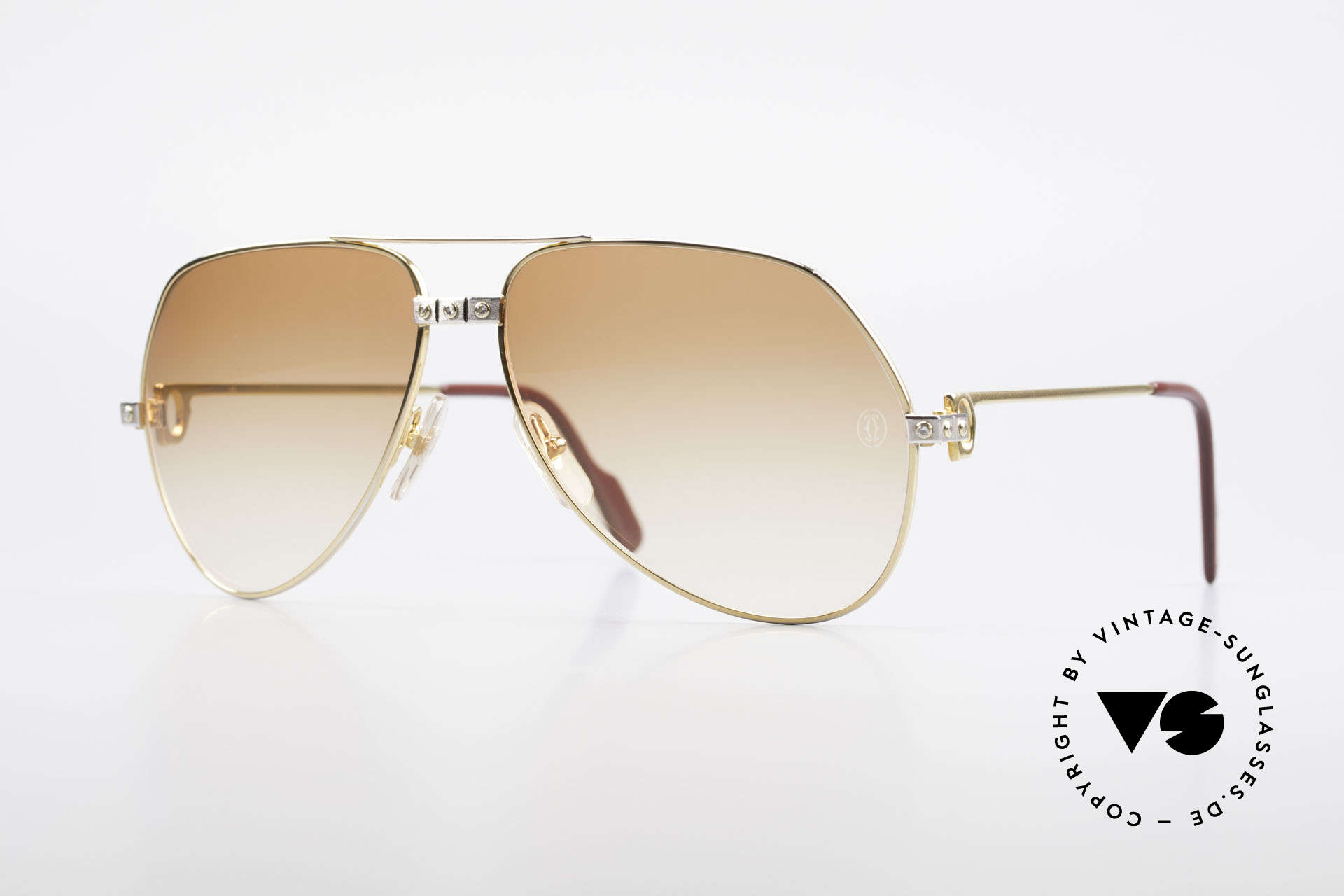 Sunglasses Cartier Vendome Santos L Customized Diamond Shades