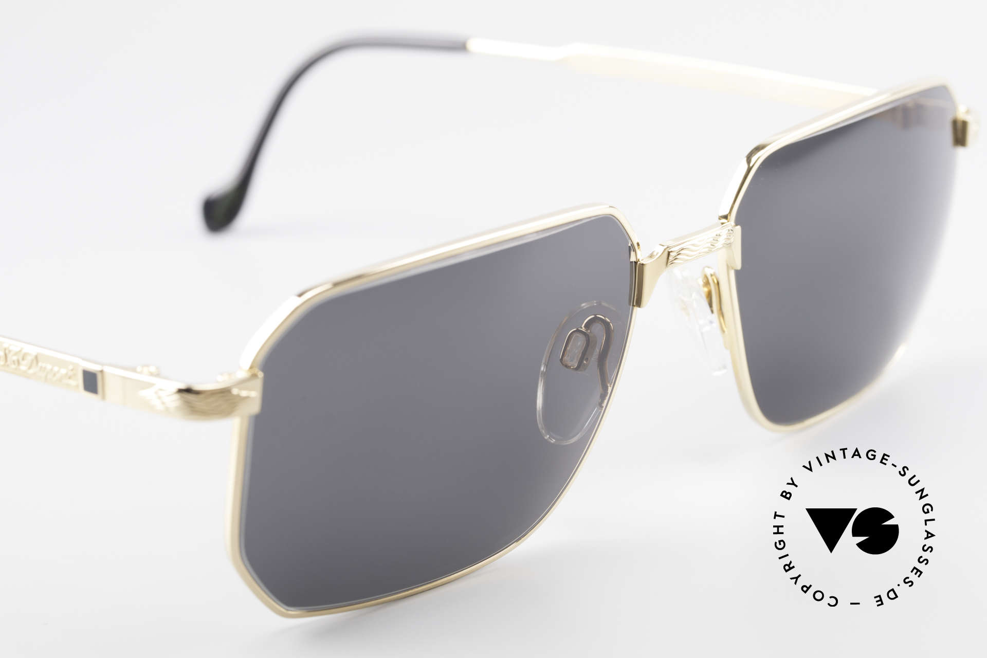 Sunglasses S.T. Dupont D057 Gold Plated Luxury Sunglasses