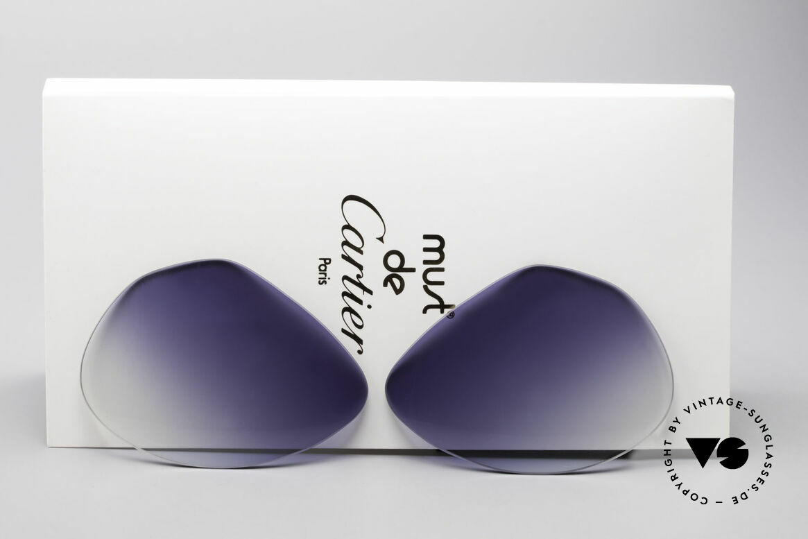 cartier blue lens