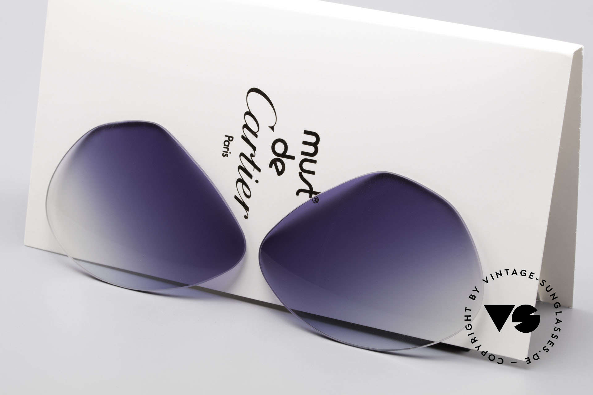 cartier blue lens