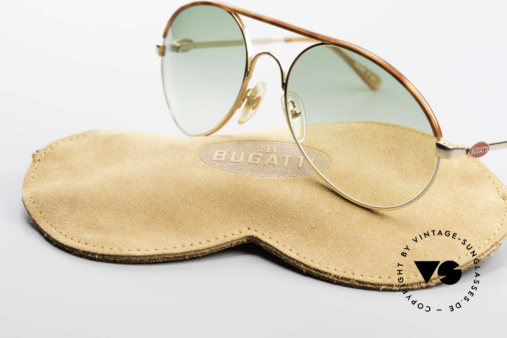 Bugatti 65986 Men's 80's XL Sunglasses, NO retro shades, but a true old 80's ORIGINAL, Made for Men