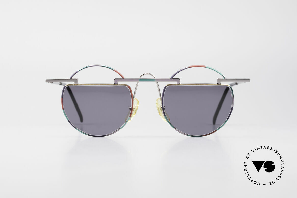 Taxi 221 by Casanova Vintage Art Sunglasses, colorful and peppy frame construction; full of verve, Made for Women
