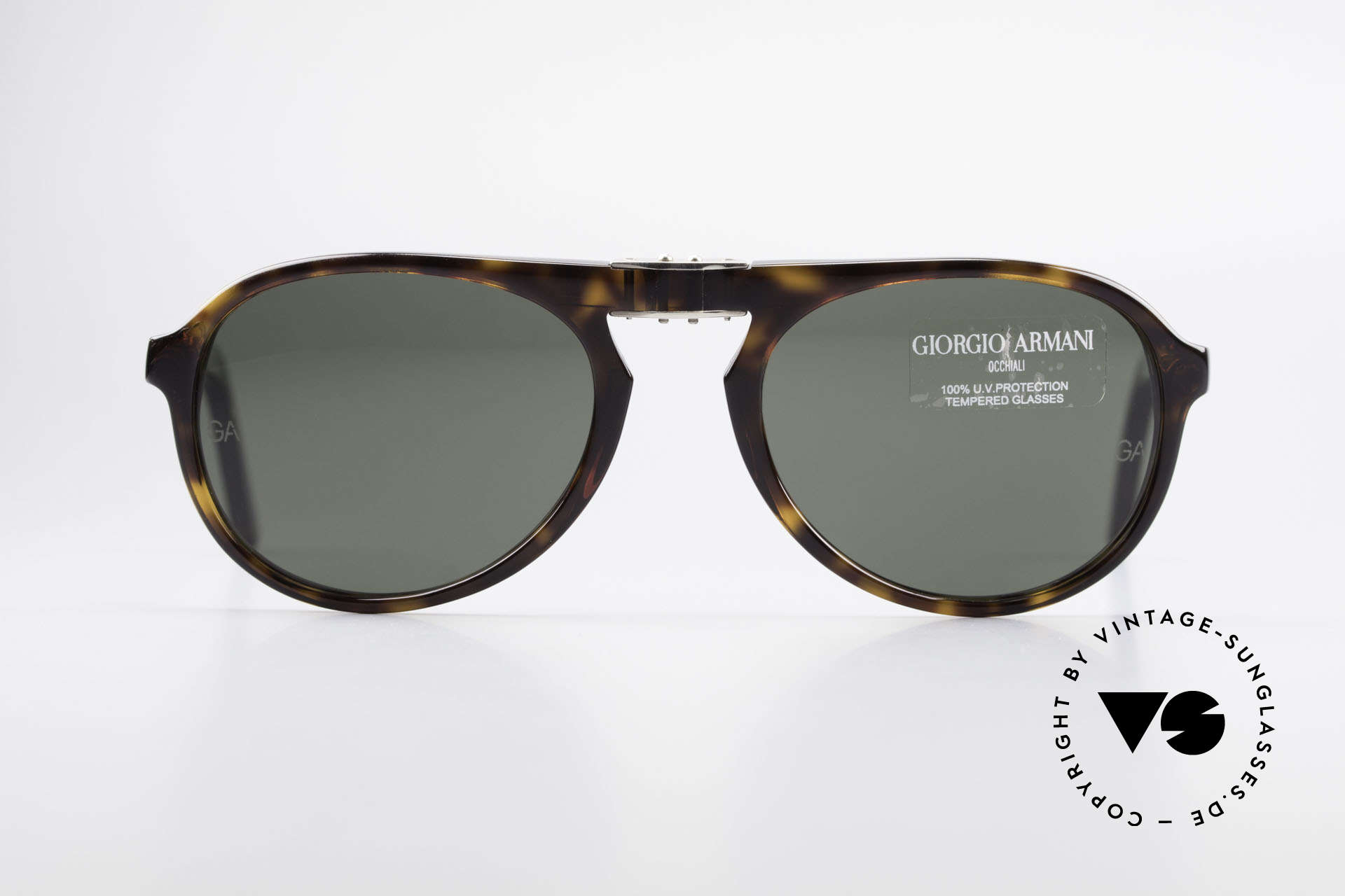 Sunglasses Giorgio Armani 2522 Folding Aviator Sunglasses