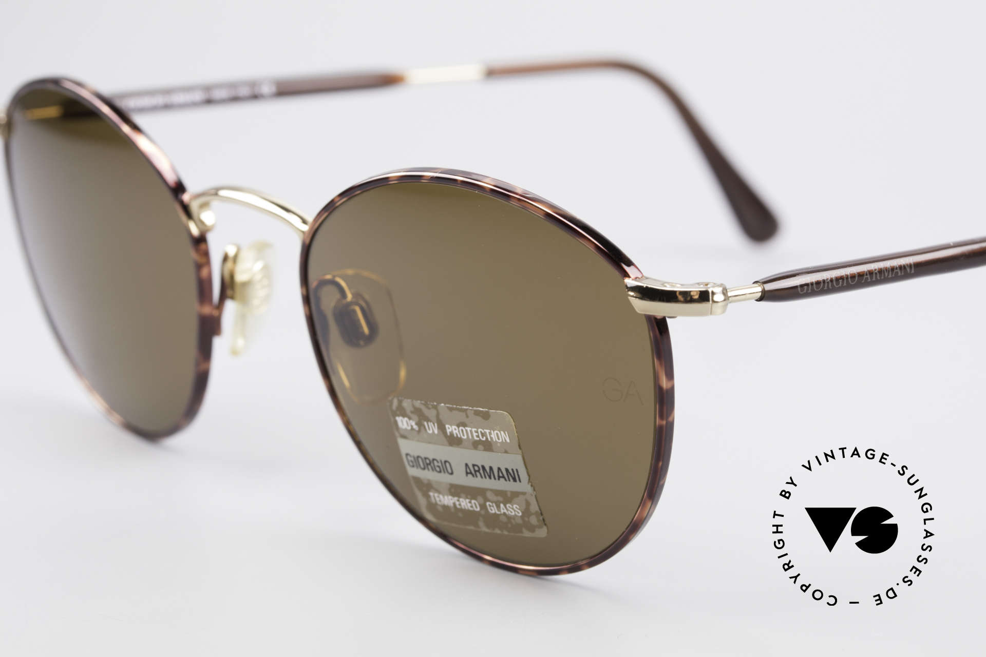 armani round sunglasses