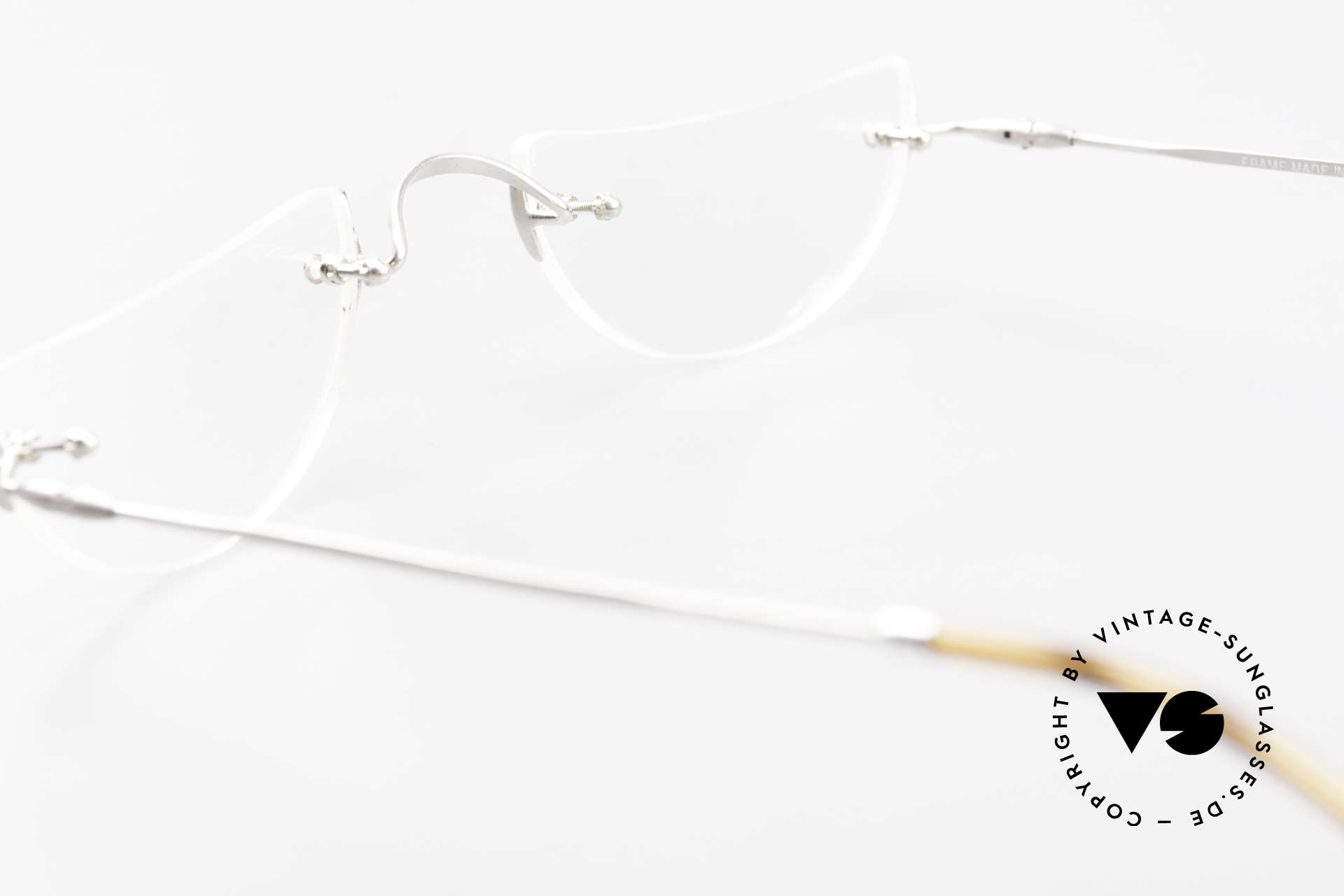 Glasses Lunor Classic Reading Rimless Reading Eyeglasses