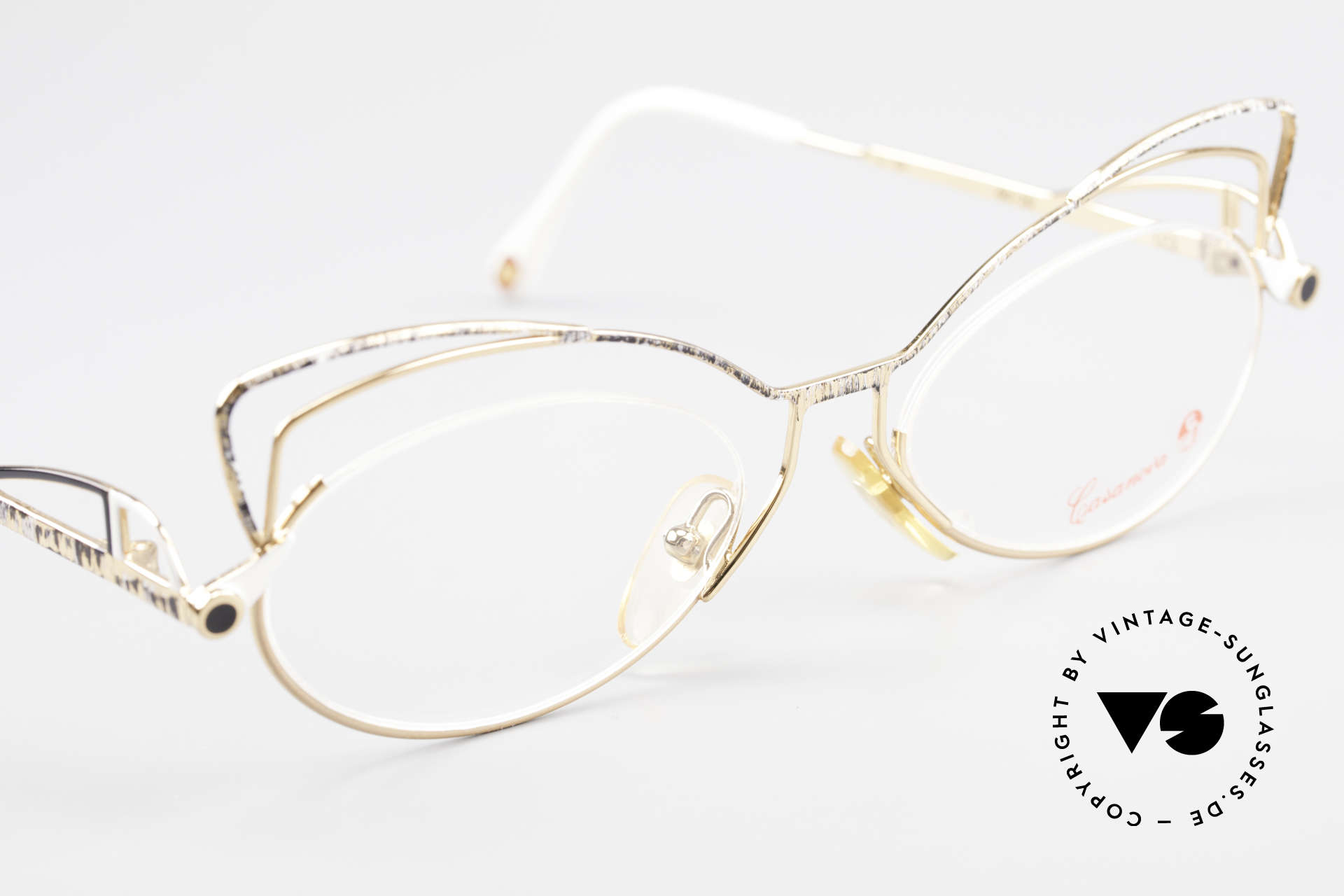 Casanova LC2 Enchanting Ladies Eyeglasses, NOS - unworn (like all our artistic vintage eyeglasses), Made for Women