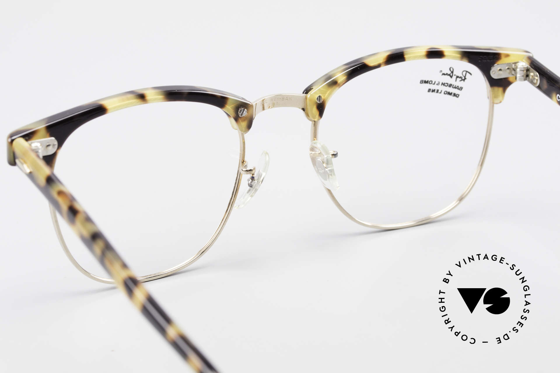 Glasses Ray Ban Clubmaster II Large Limited Edition USA B&L