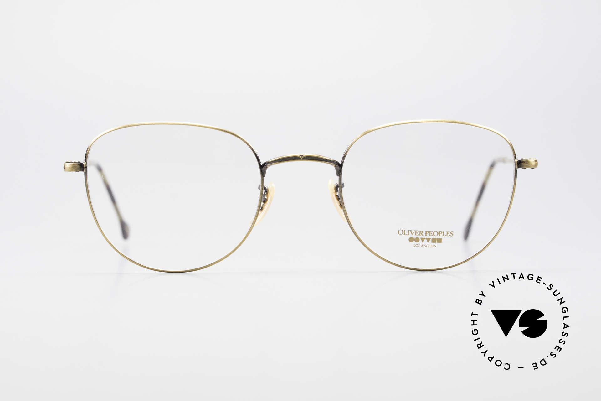 Glasses Oliver Peoples OP77AG Vintage 80's Frame Panto Style