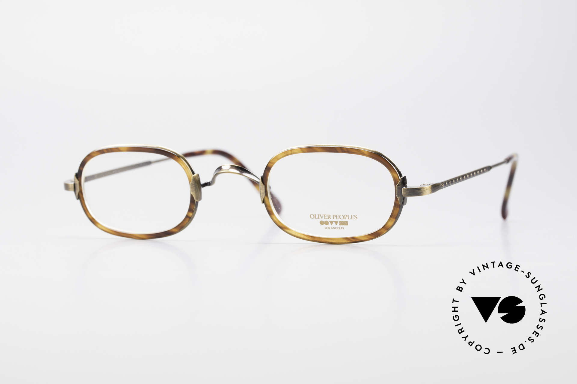 Glasses Oliver Peoples Fred Vintage Designer Frame Oval Vintage