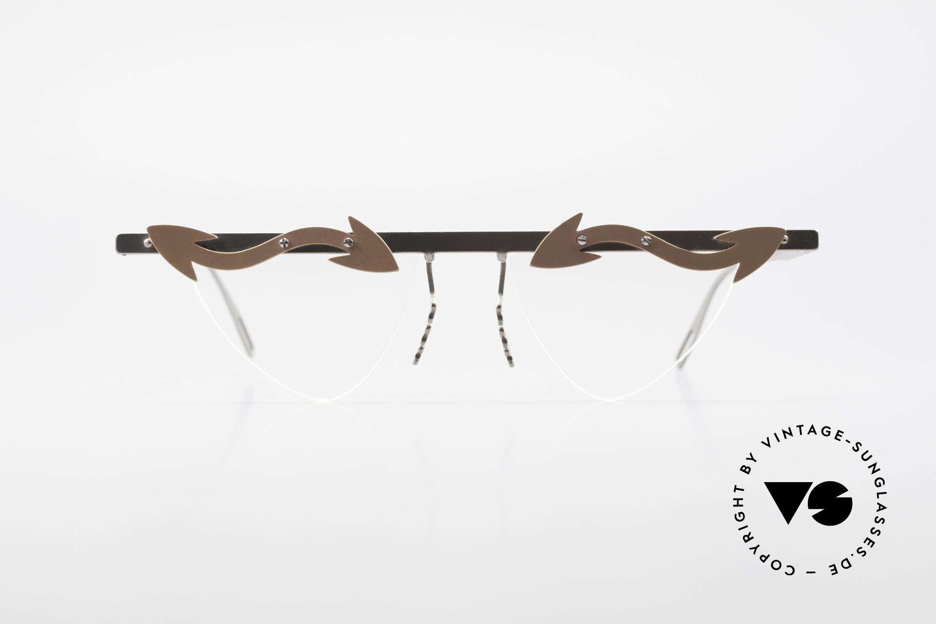 Glasses Theo Belgium Tita II Heart Shaped Eyeglasses Titan