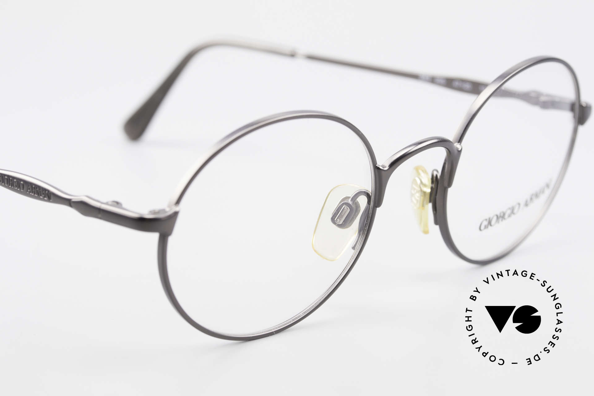 armani round glasses