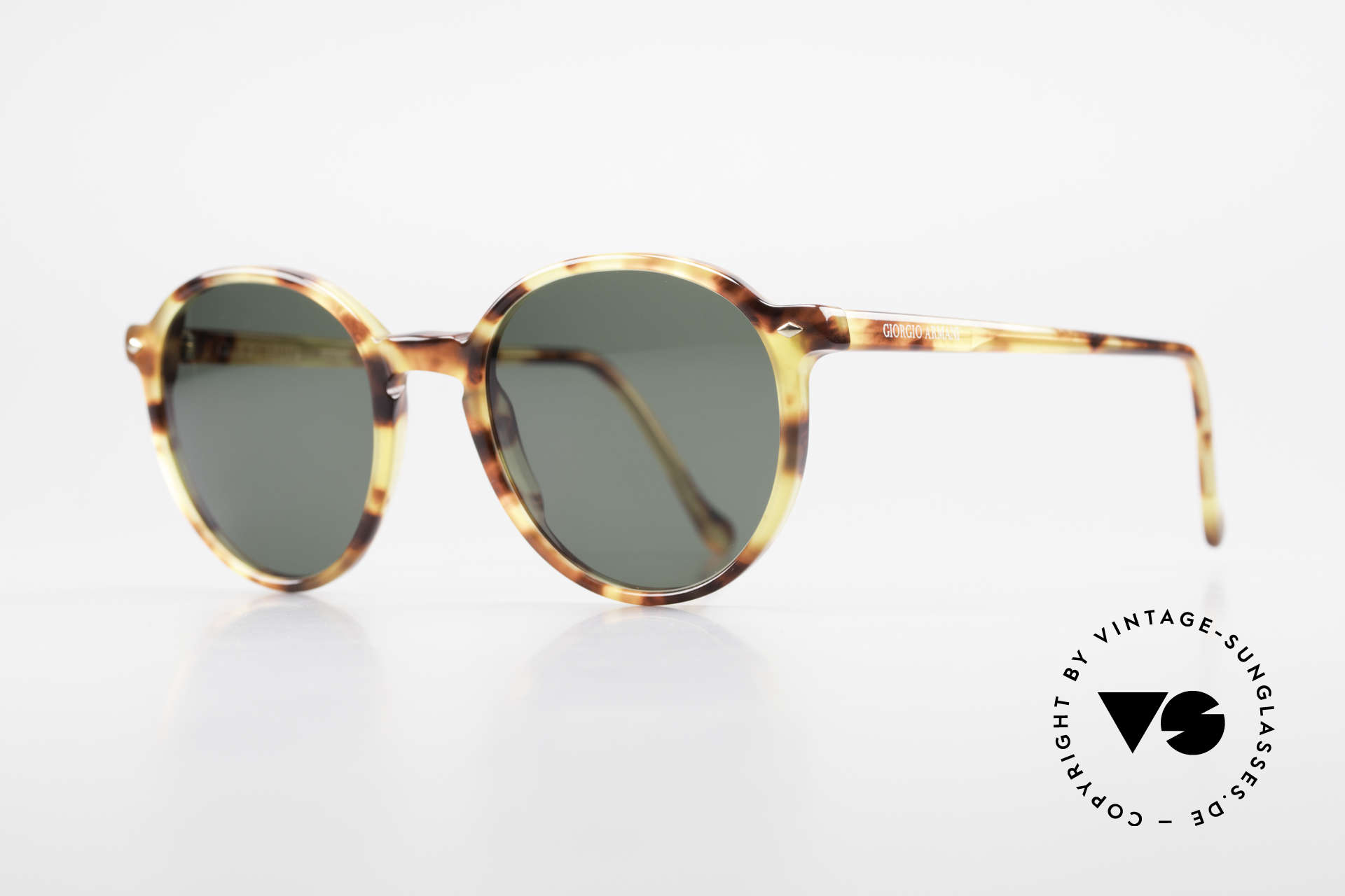 Giorgio Armani 325 Old Panto 90's Sunglasses, premium Italian craftsmanship & 100% UV protection, Made for Men and Women