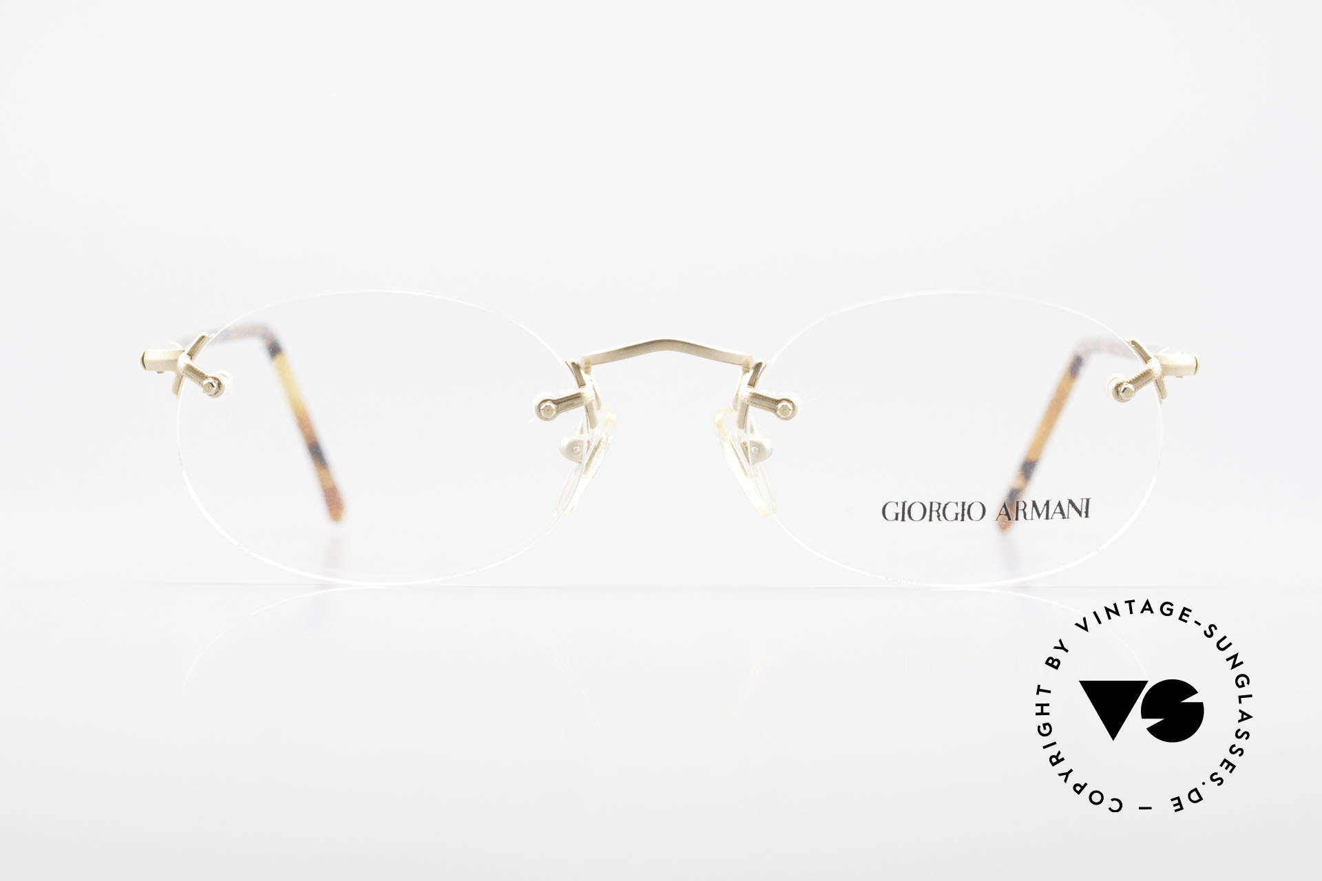armani rimless eyeglasses