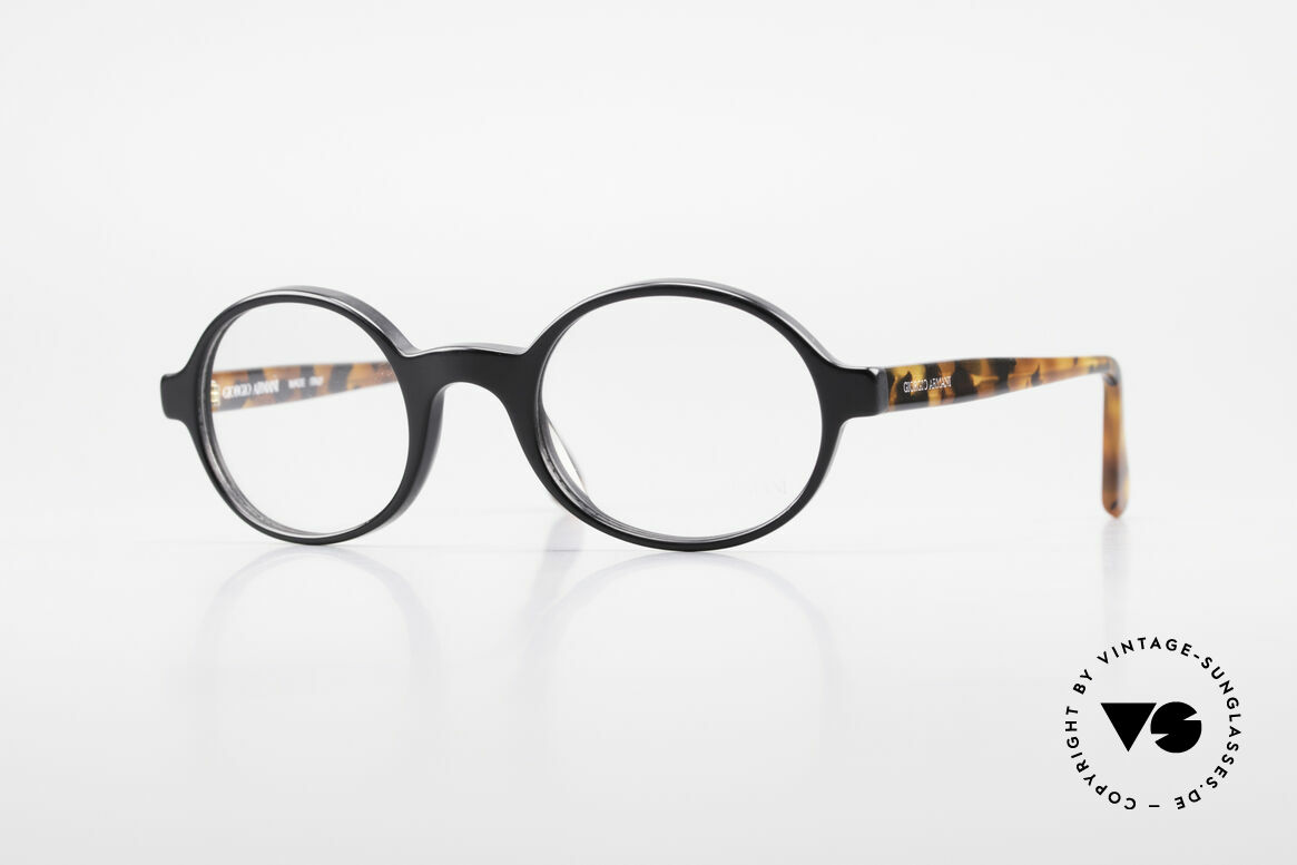 Giorgio Armani 308 Oval 80's Vintage Eyeglasses, timeless vintage Giorgio Armani designer eyeglasses, Made for Men and Women
