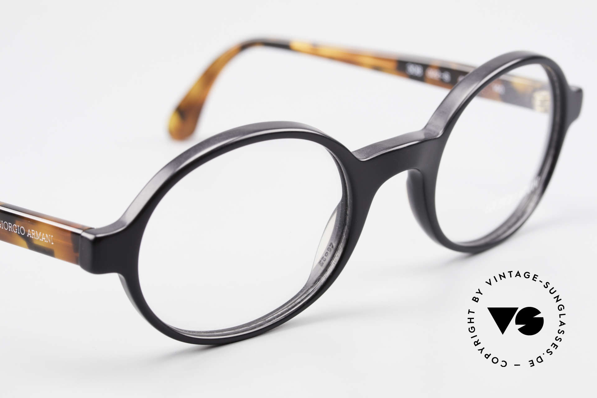Giorgio Armani 308 Oval 80's Vintage Eyeglasses, NO retro specs, but a unique 30 years old ORIGINAL!, Made for Men and Women