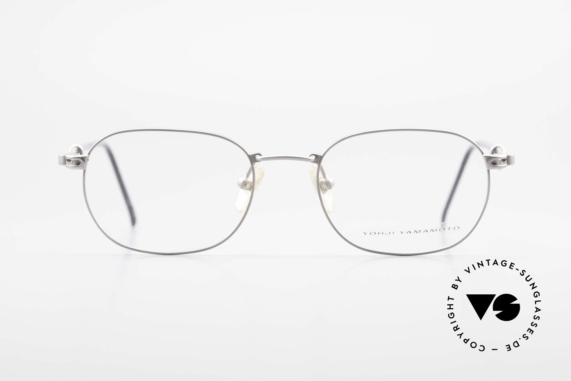 Yohji Yamamoto 51-4113 Titanium Designer Eyeglasses, rather a plain design by the Japanese fashion designer, Made for Men and Women