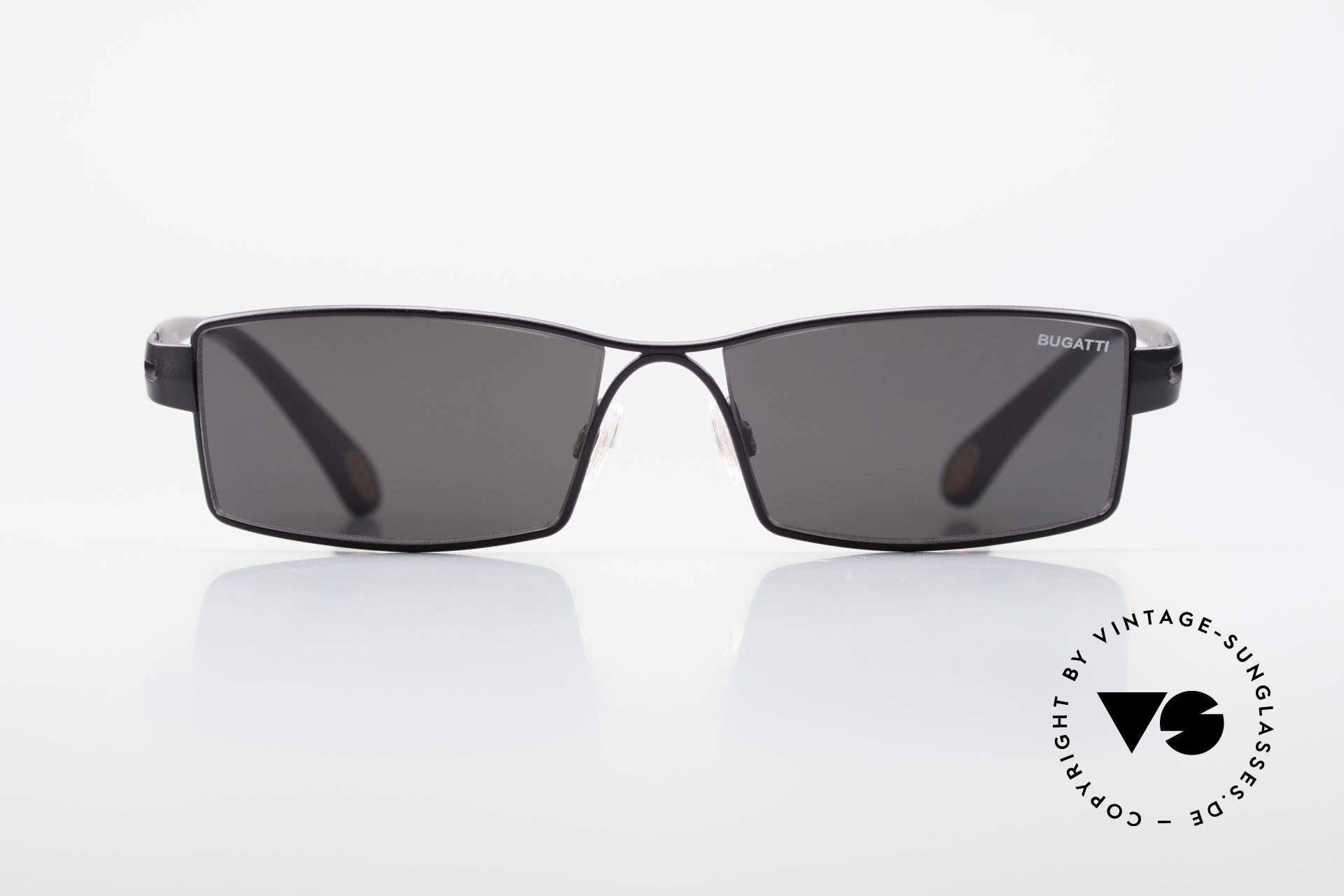 Monture Lunettes Bugatti 375 03 XL Plaqué Or Ovale - Taille 51-33-145 - Neuf Sans étiquette - Unisexe