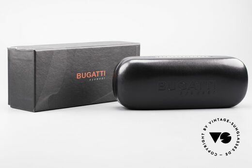 Bugatti 546 Ruthenium And Genuine Horn, Size: medium, Made for Men
