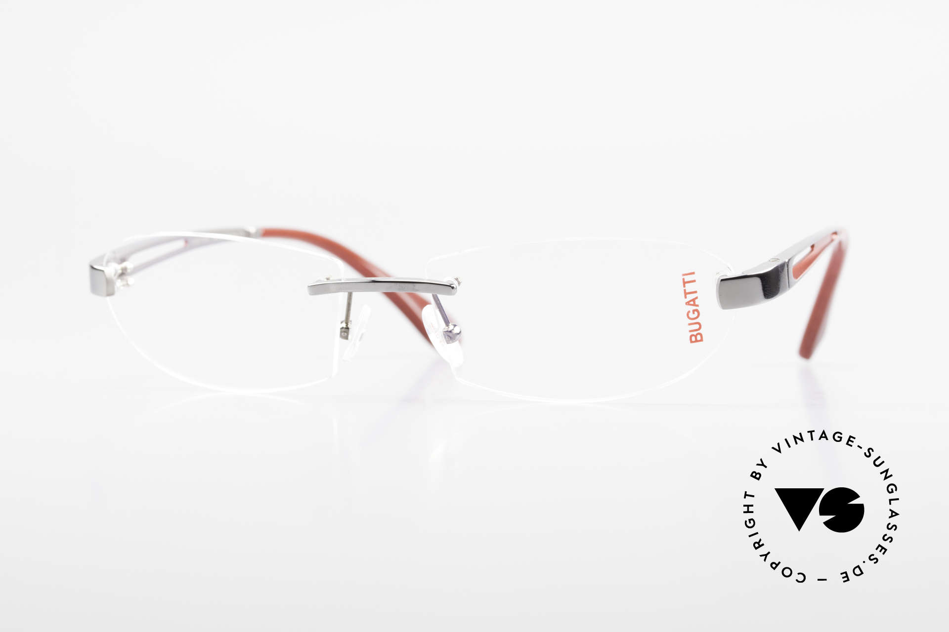 vintage rimless eyeglass frames