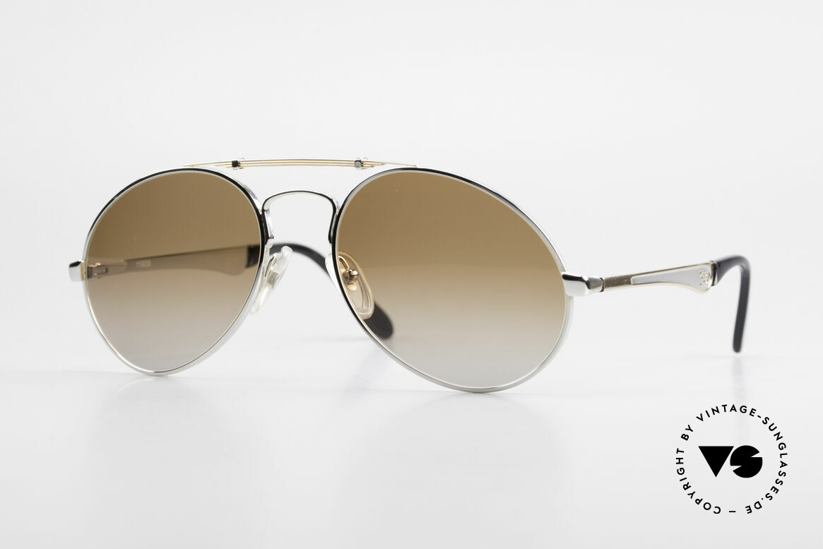 Bugatti 11909 80's Luxury Sunglasses Men, vintage 80's men's sunglasses in XL size 58/20, Made for Men