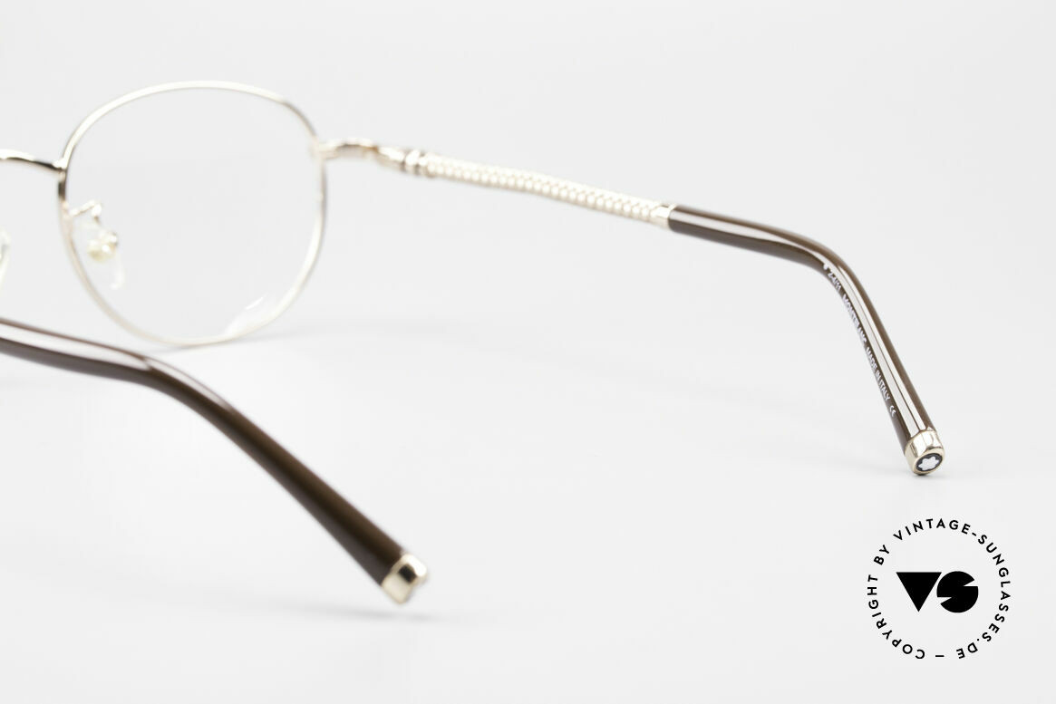 Montblanc MB392 Luxury Panto Frame Rose Gold, NO RETRO glasses, but an old ORIGINAL from 1999, Made for Men and Women