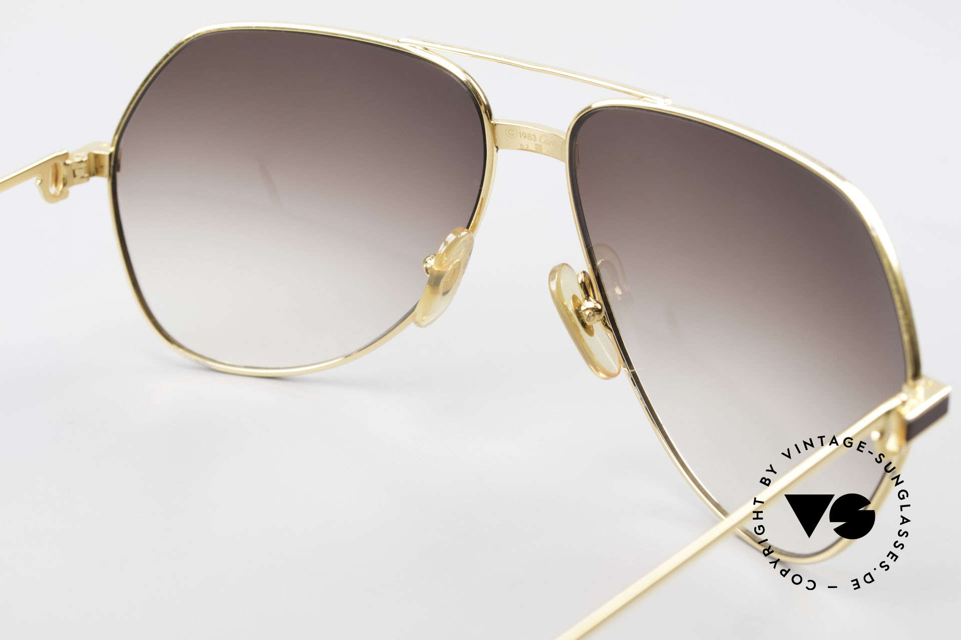 Sunglasses Cartier Vendome Laque L Luxury Aviator Sunglasses
