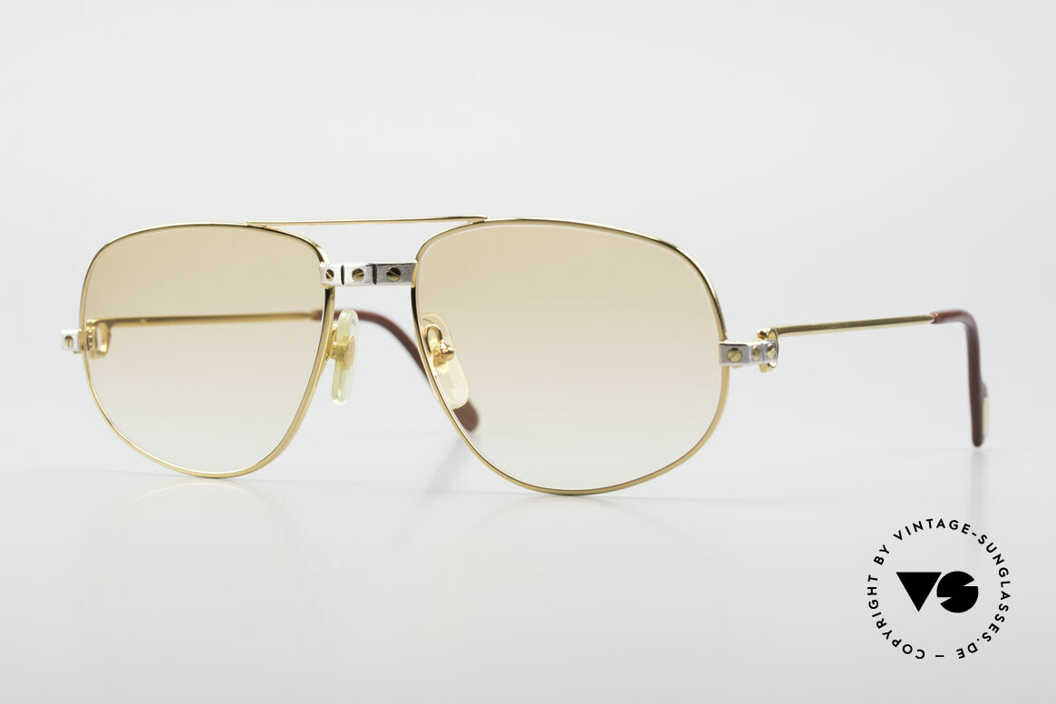 Sunglasses Cartier Romance Santos - L Luxury Vintage ...