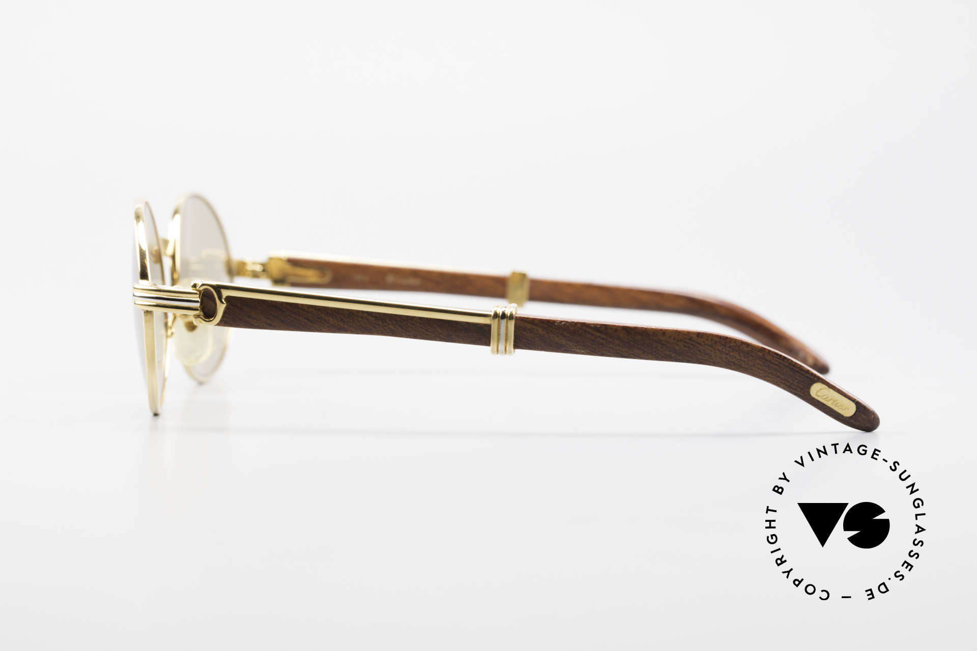 cartier wood glasses