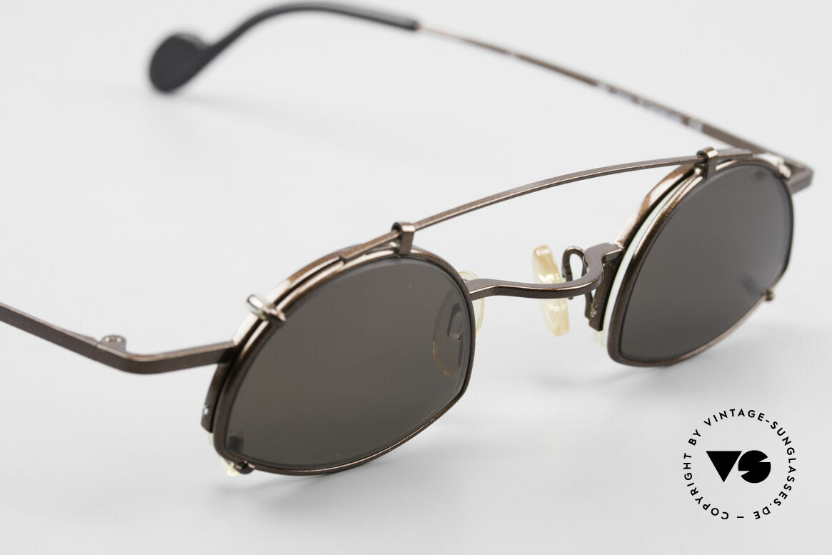 Theo Belgium Poco Small Frame With Clip On, NO RETRO SHADES; but a rare old original from 1996, Made for Men and Women