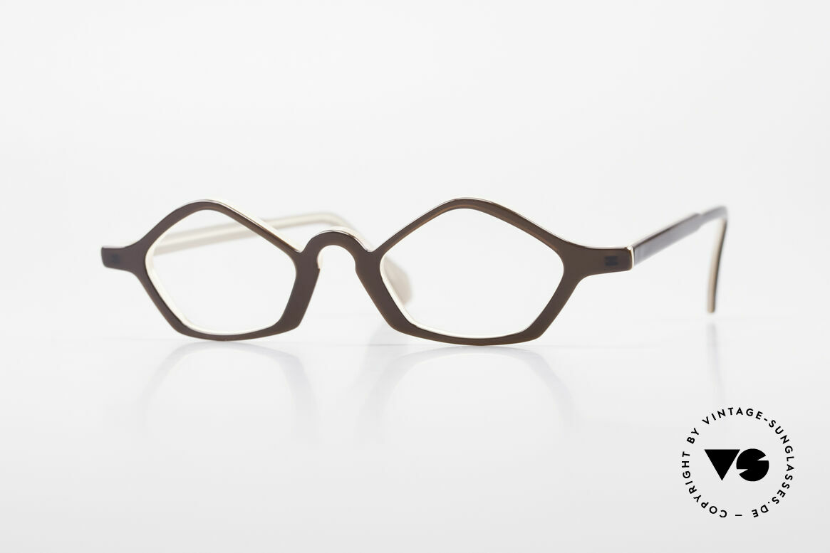 Glasses Theo Belgium Polygone Geometrical Plastic Eyeglasses