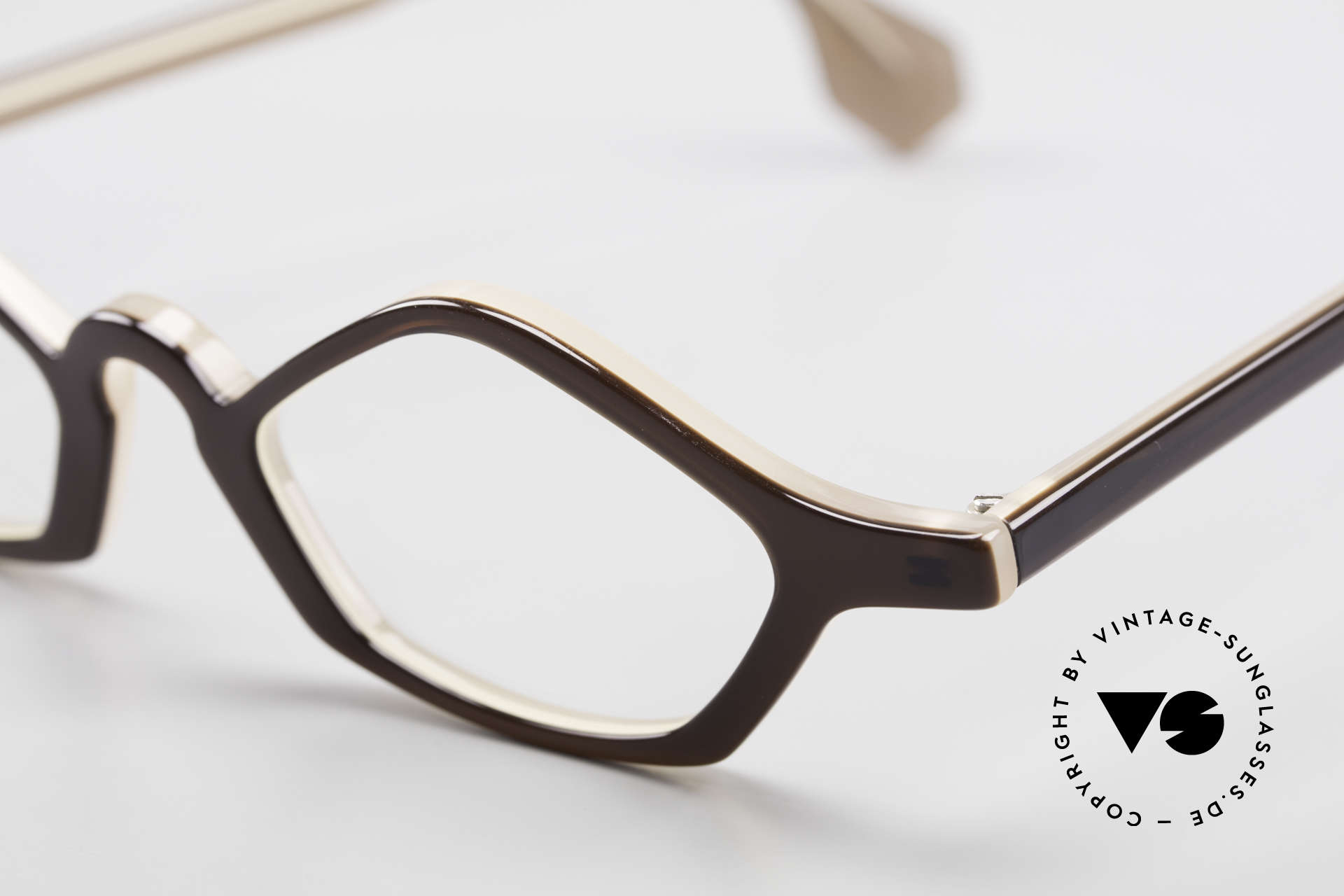 Glasses Theo Belgium Polygone Geometrical Plastic Eyeglasses