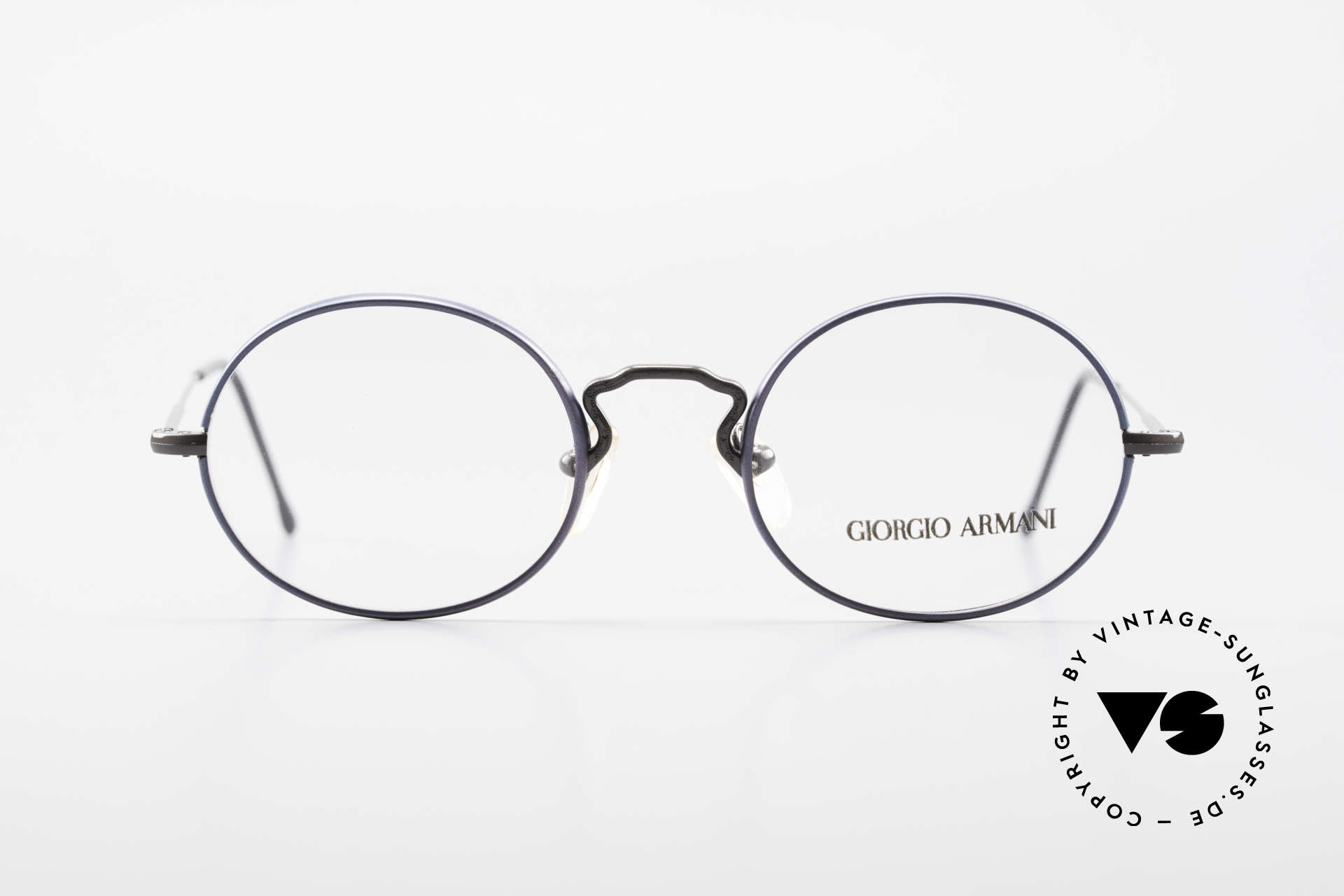 Giorgio Armani 247 No Retro Eyeglasses 90's Oval, small oval-round frame design' - a timeless classic!, Made for Men and Women
