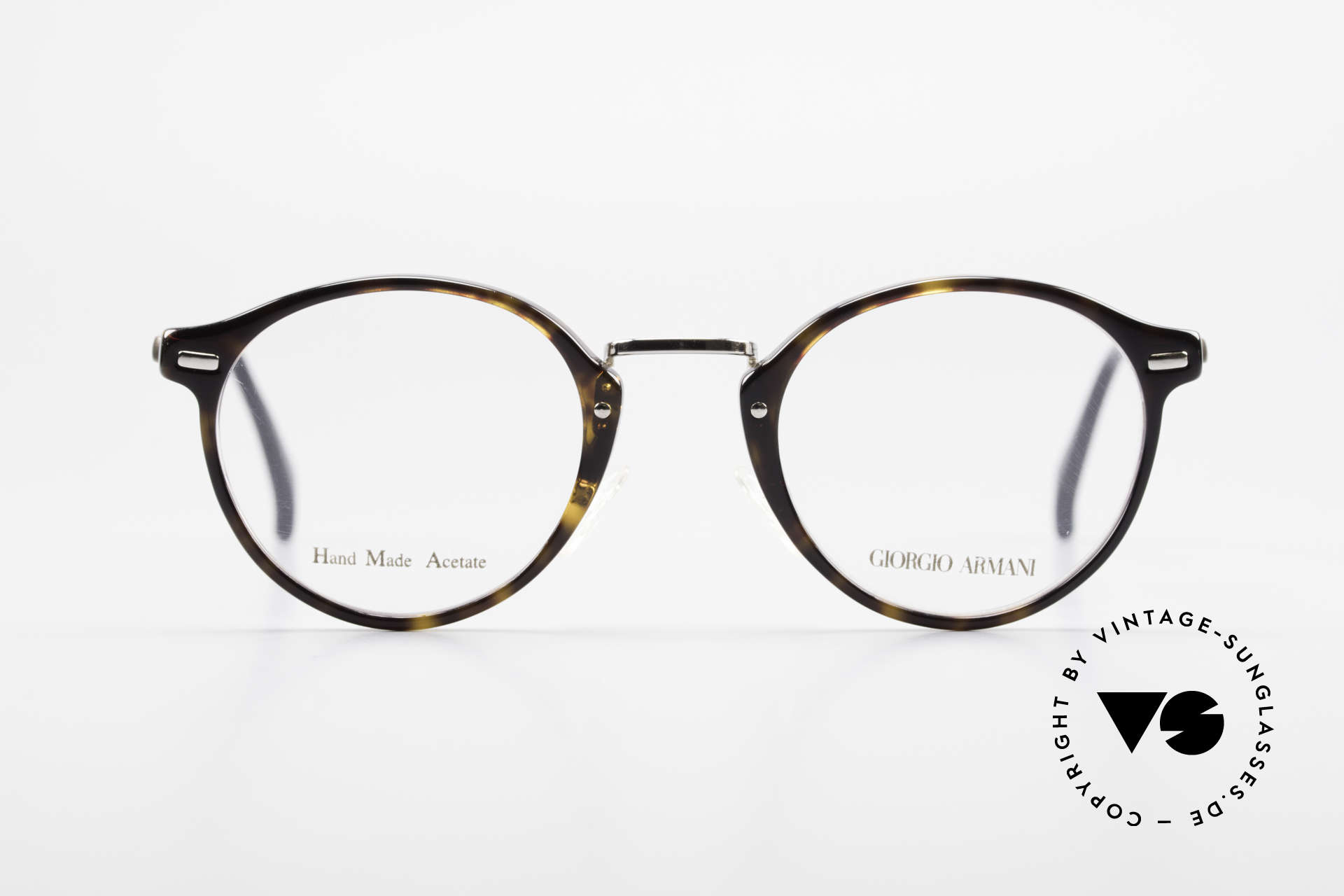 giorgio armani round glasses frames