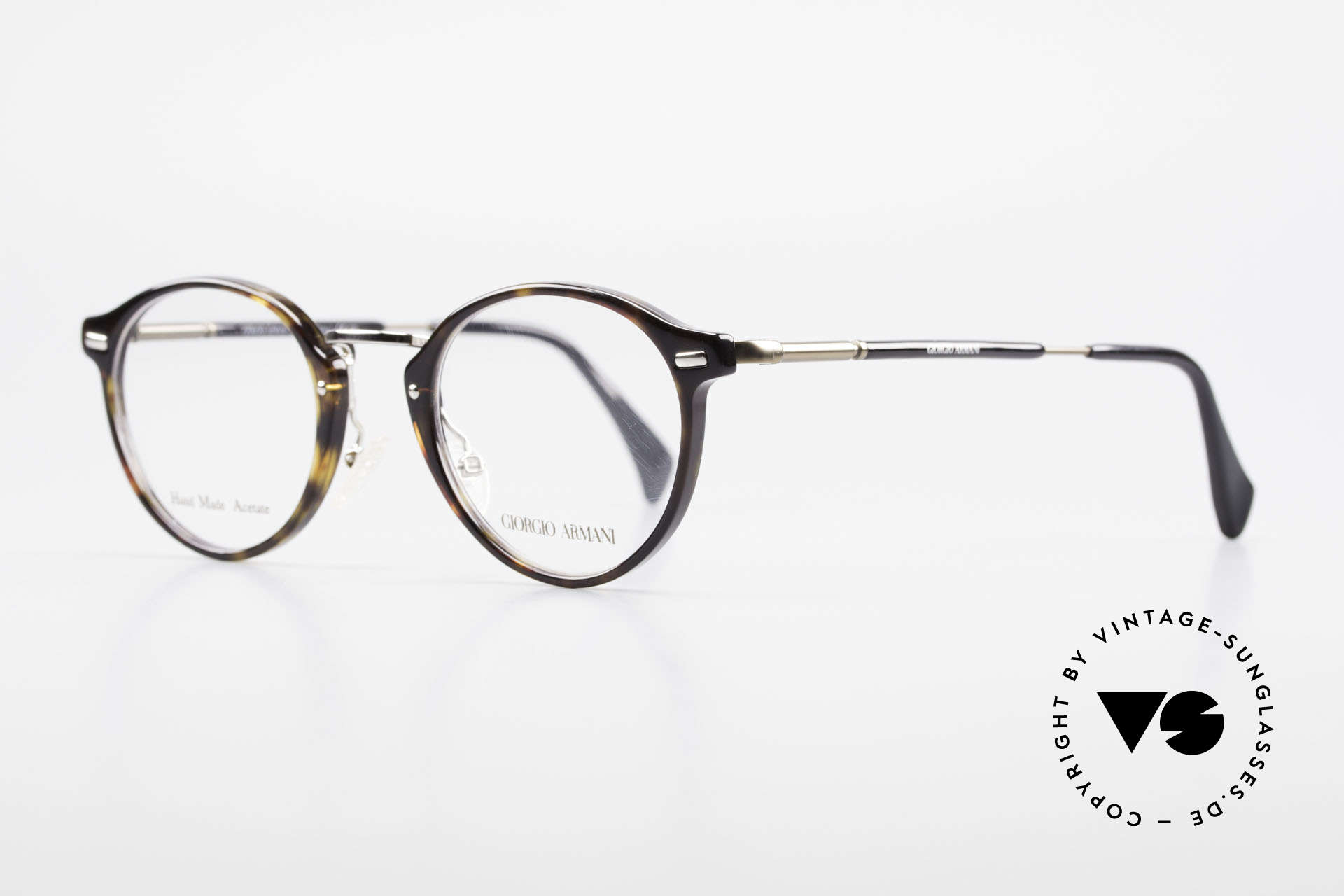 armani circle glasses