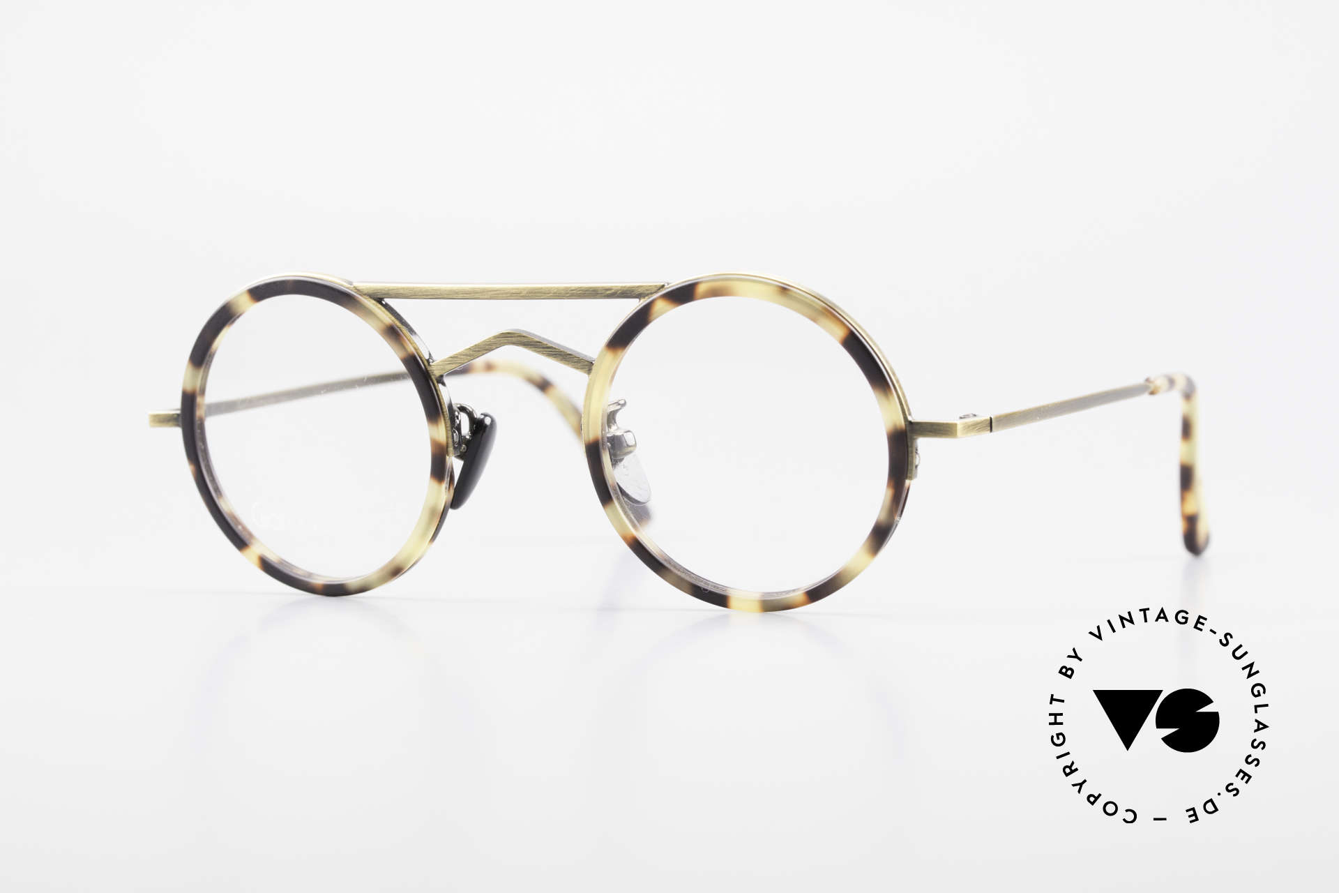 Gianni Versace 620 Round 90's Vintage Eyeglasses, small and round vintage Gianni VERSACE glasses, Made for Men and Women