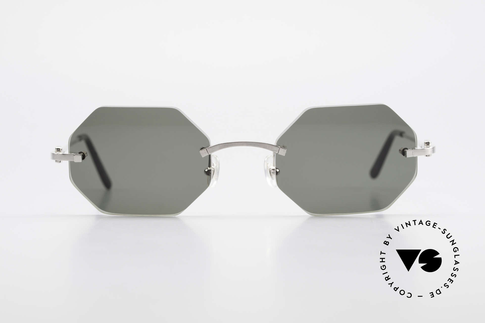 Sunglasses Cartier C Decor Octag Octagonal Luxury Sunglasses