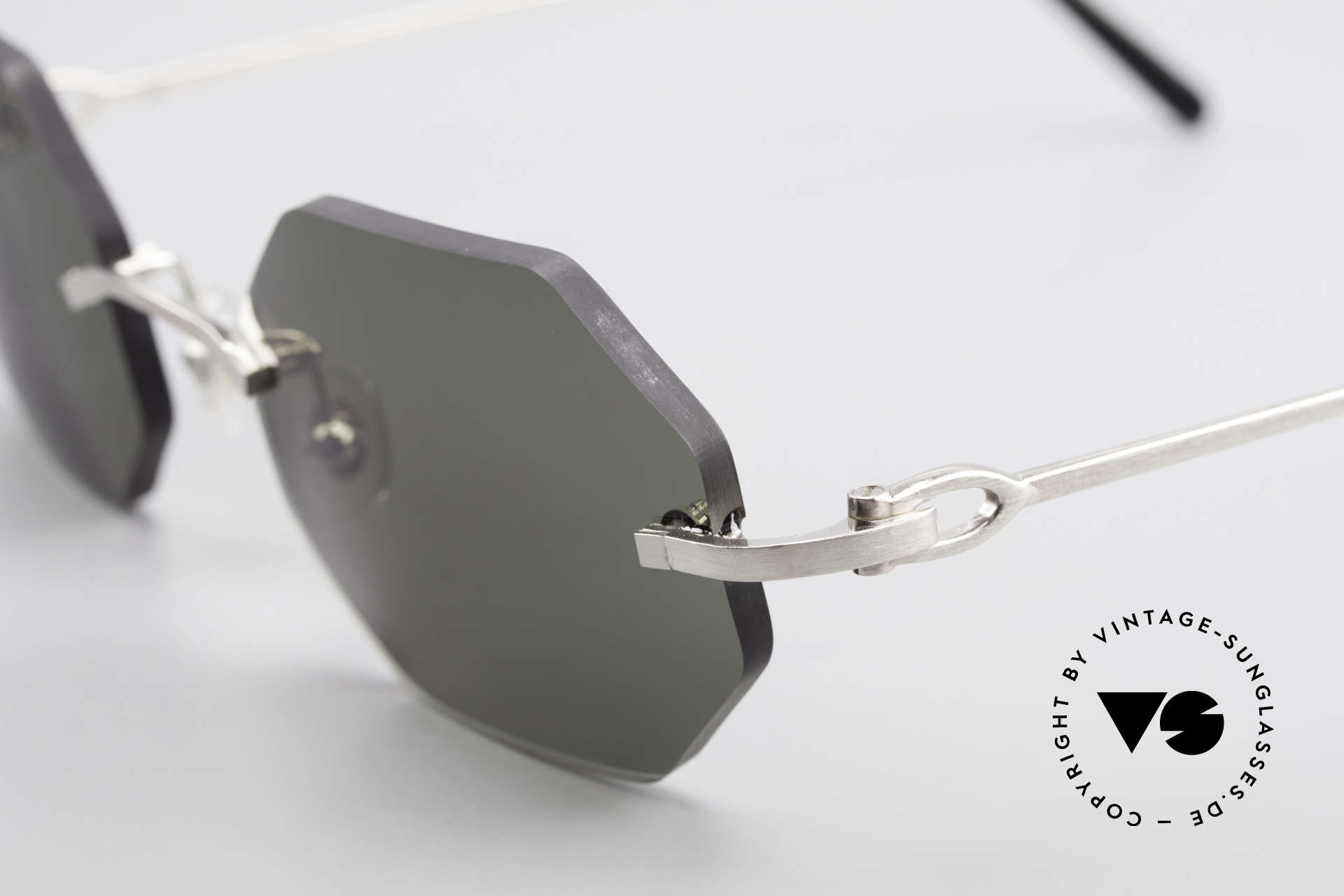 Sunglasses Cartier C Decor Octag Octagonal Luxury Sunglasses